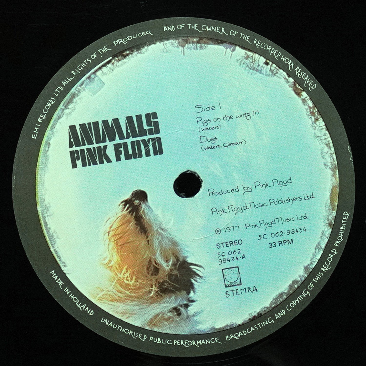 LP Pink Floyd — Animals фото 4