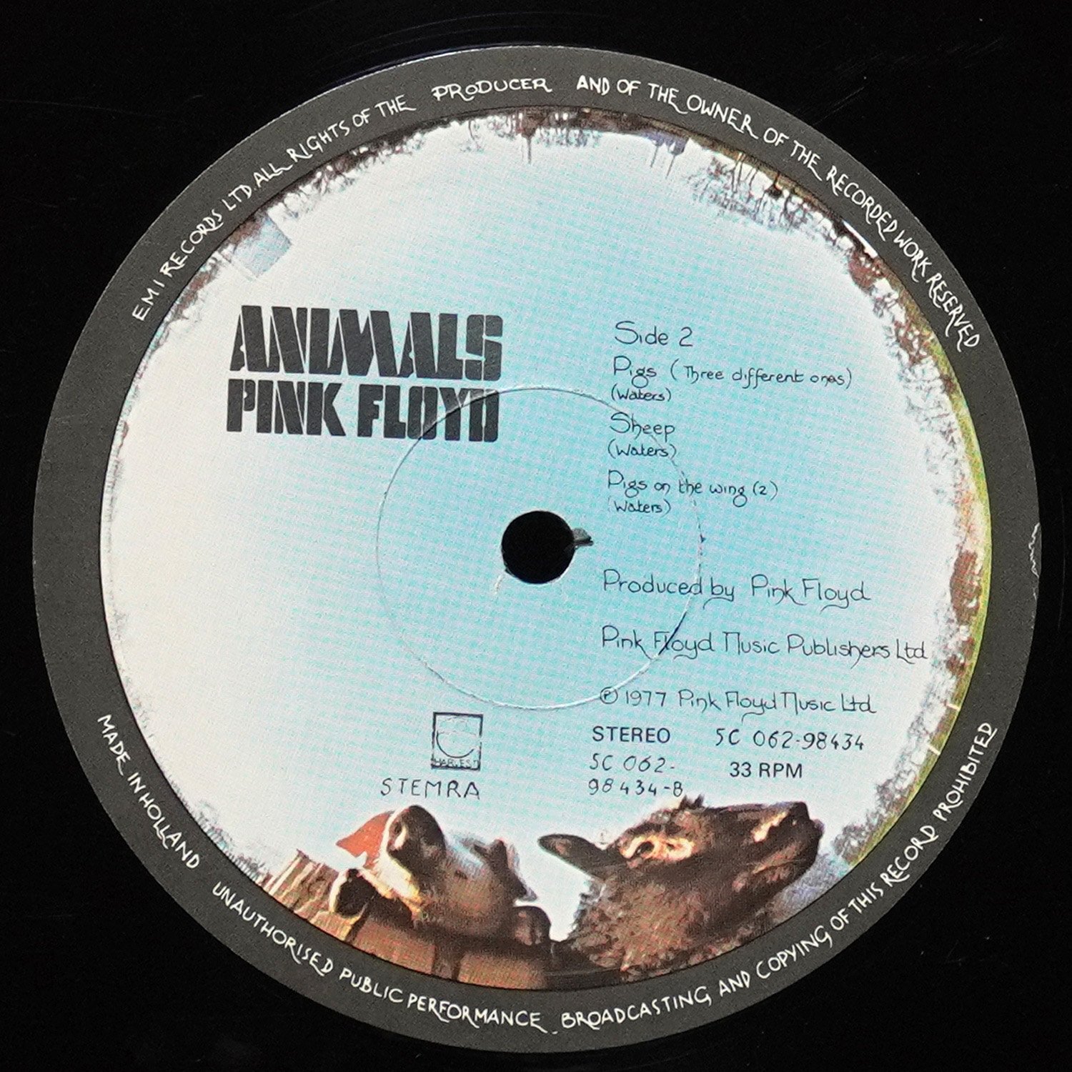 LP Pink Floyd — Animals фото 5