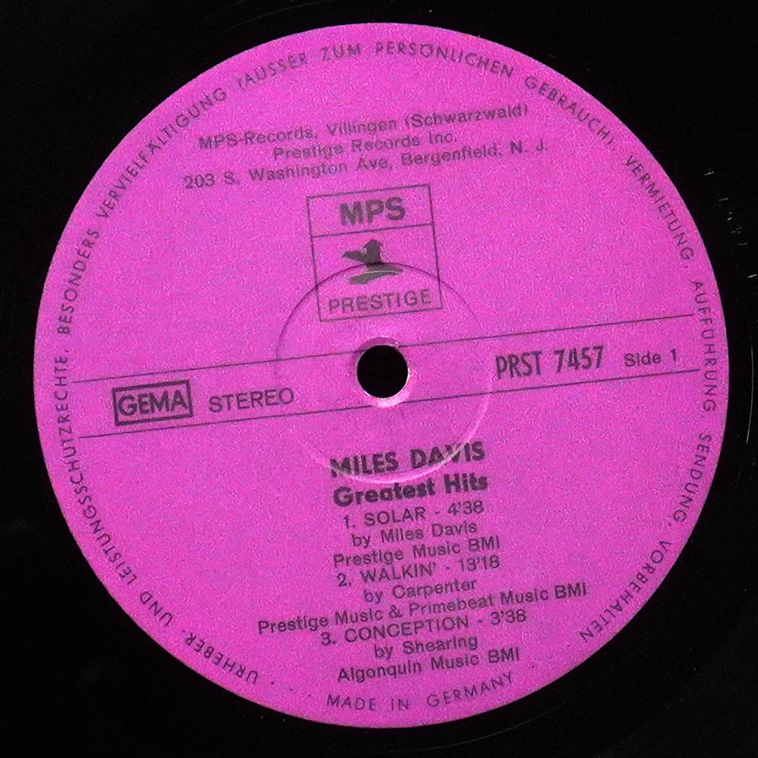LP Miles Davis — Greatest Hits фото 3