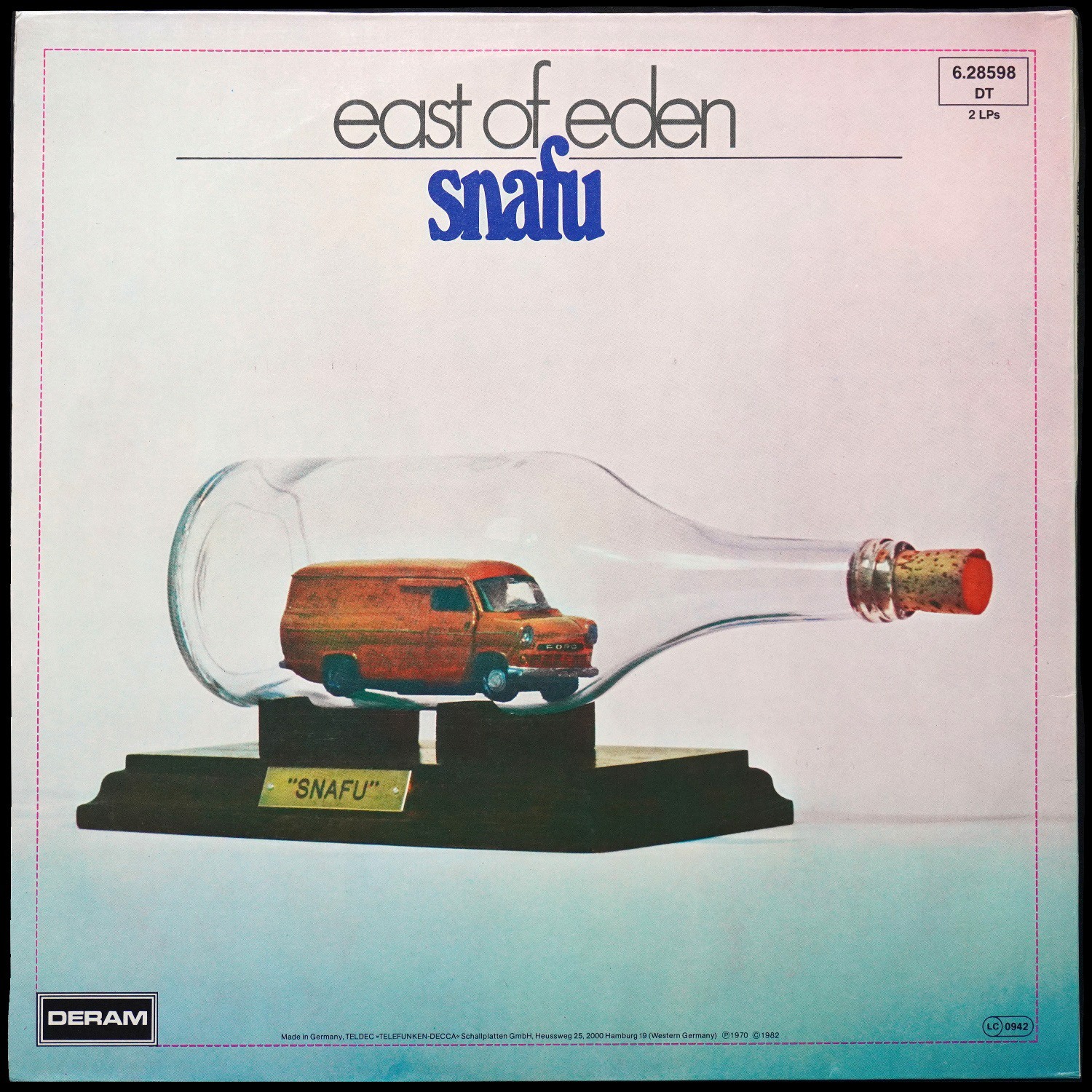LP East Of Eden — Mercator Projected / Snafu (2LP) фото 2