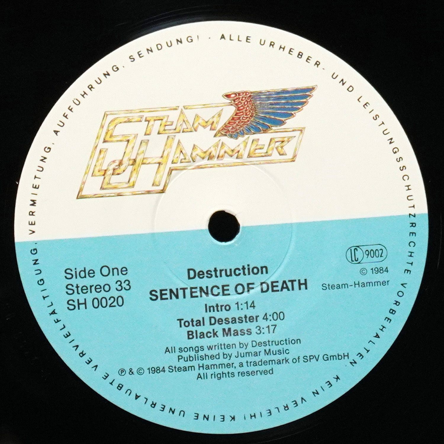 LP Destruction — Sentence Of Death (EP (мини-альбом)) фото 3
