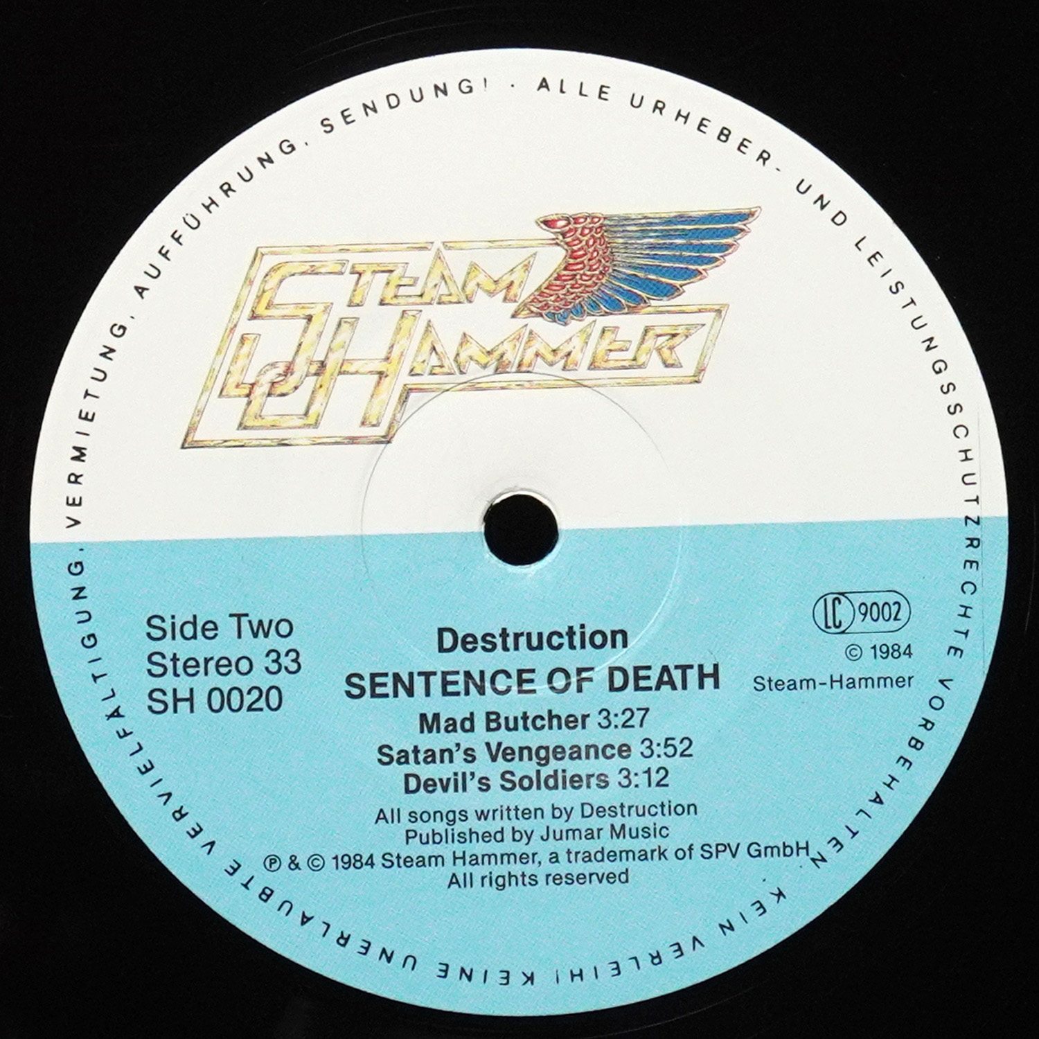 LP Destruction — Sentence Of Death (EP (мини-альбом)) фото 4