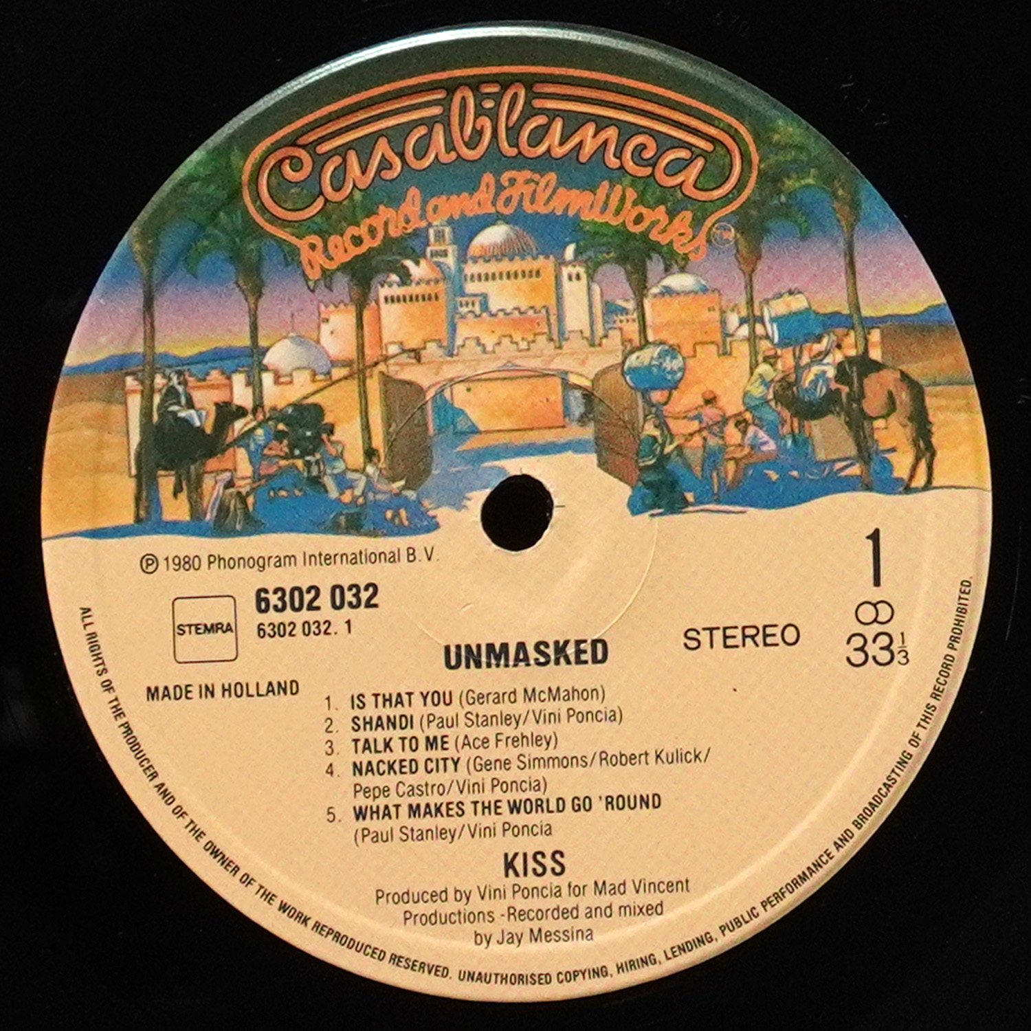 LP Kiss — Unmasked фото 3