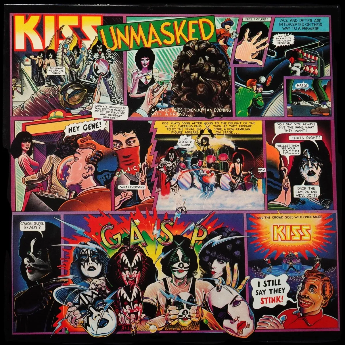 LP Kiss — Unmasked фото