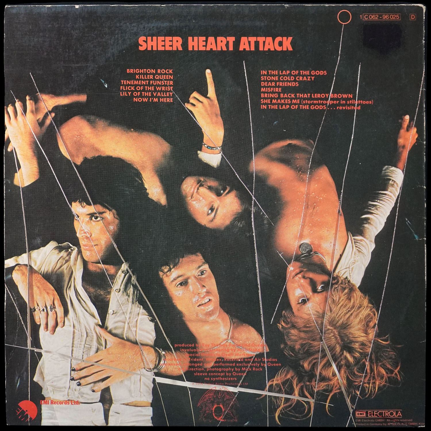 LP Queen — Sheer Heart Attack фото 2