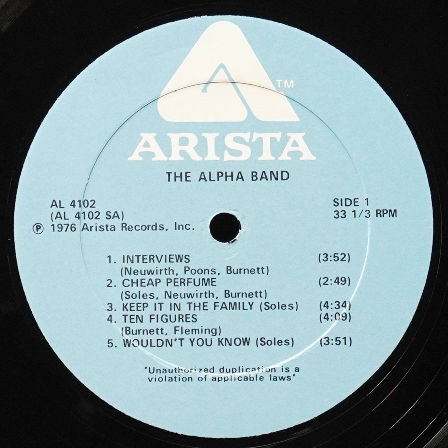 LP Alpha Band — Alpha Band фото 2