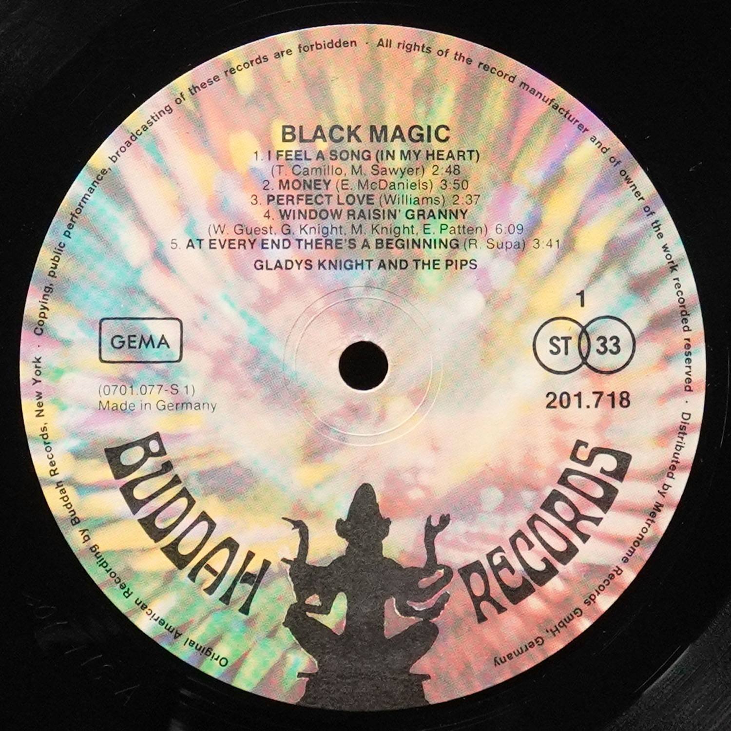 LP Gladys Knight And The Pips — Black Magic фото 2
