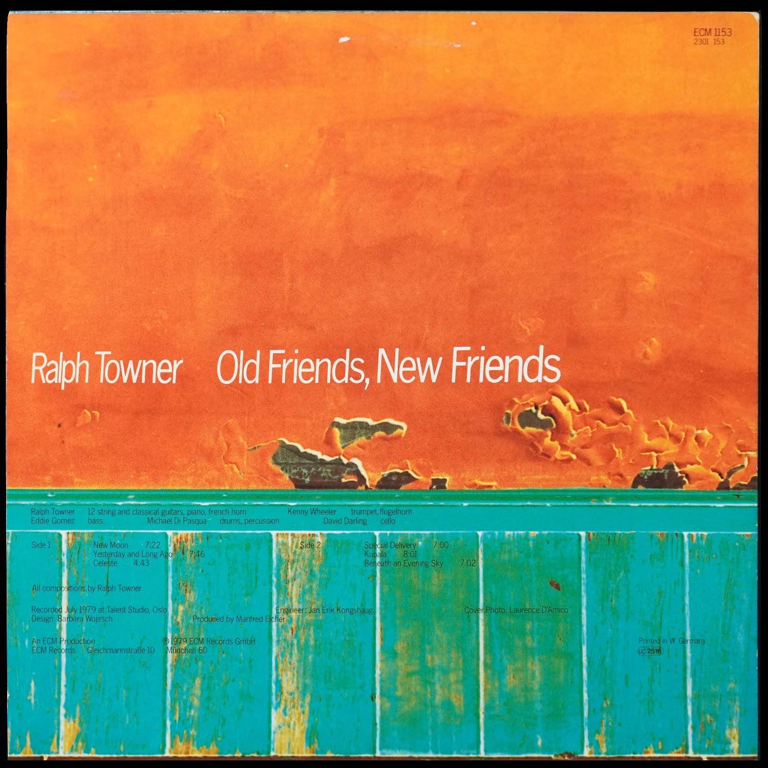 LP Ralph Towner — Old Friends, New Friends фото 2