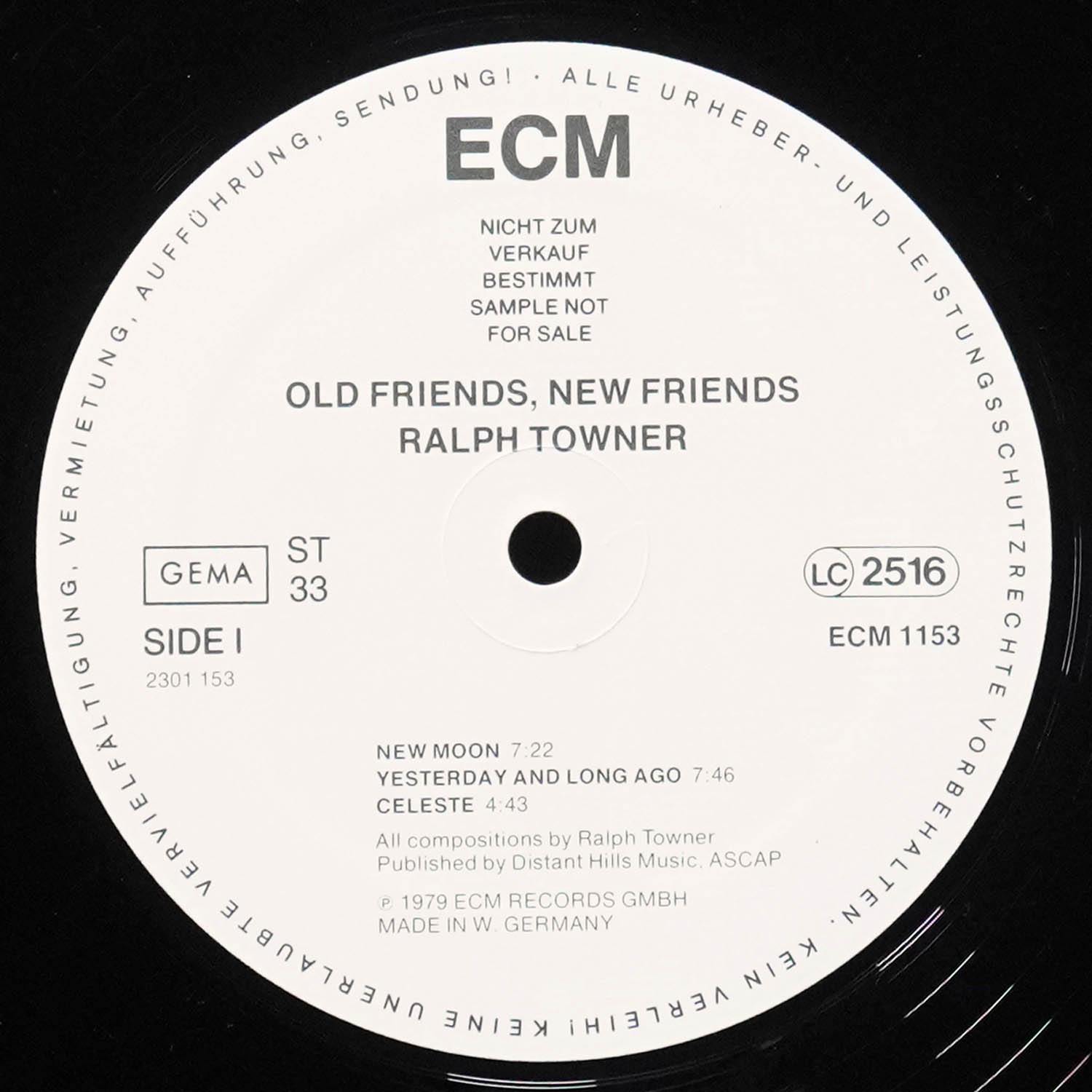 LP Ralph Towner — Old Friends, New Friends фото 3