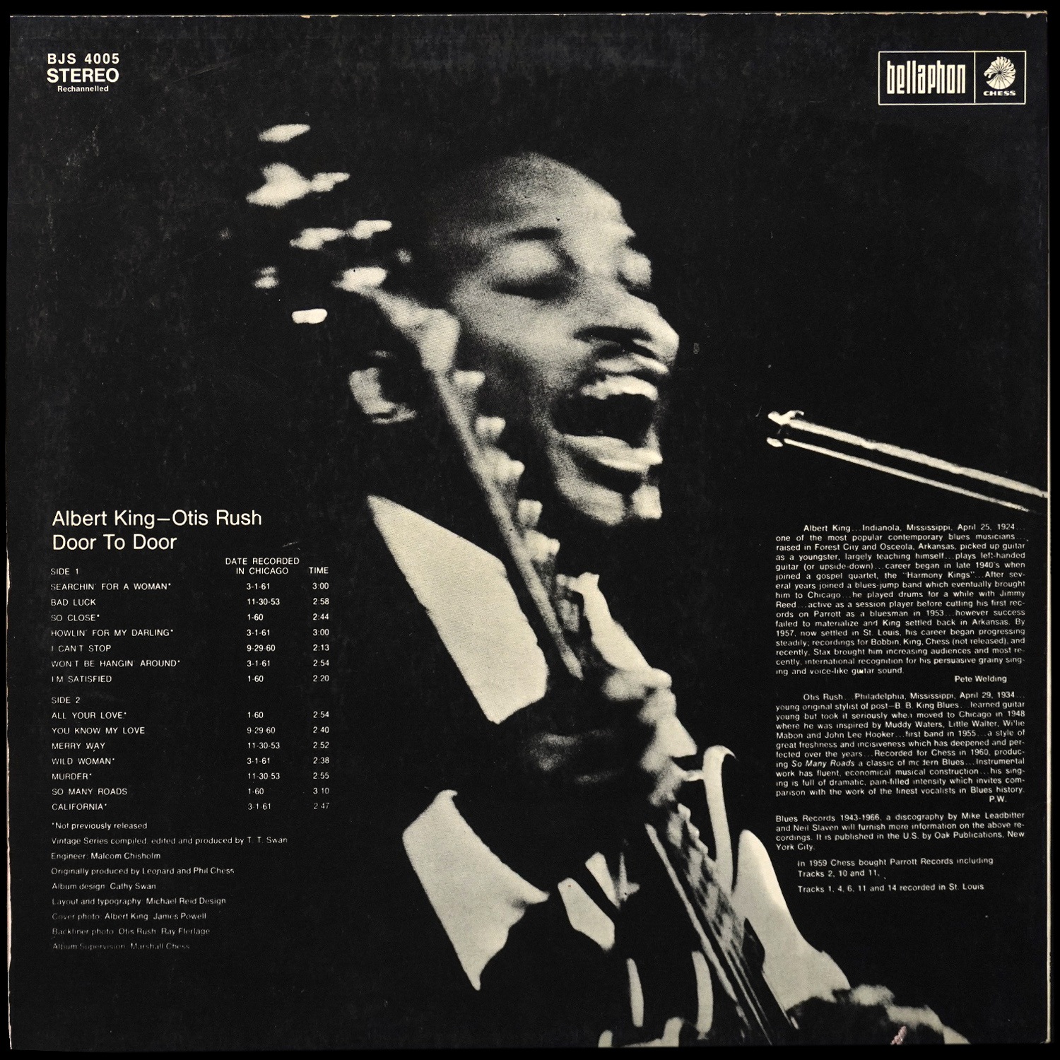 LP Albert King — Door To Door фото 2