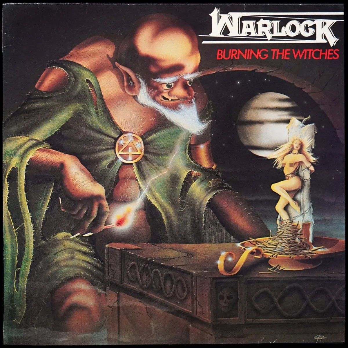 LP Warlock — Burning The Witches фото