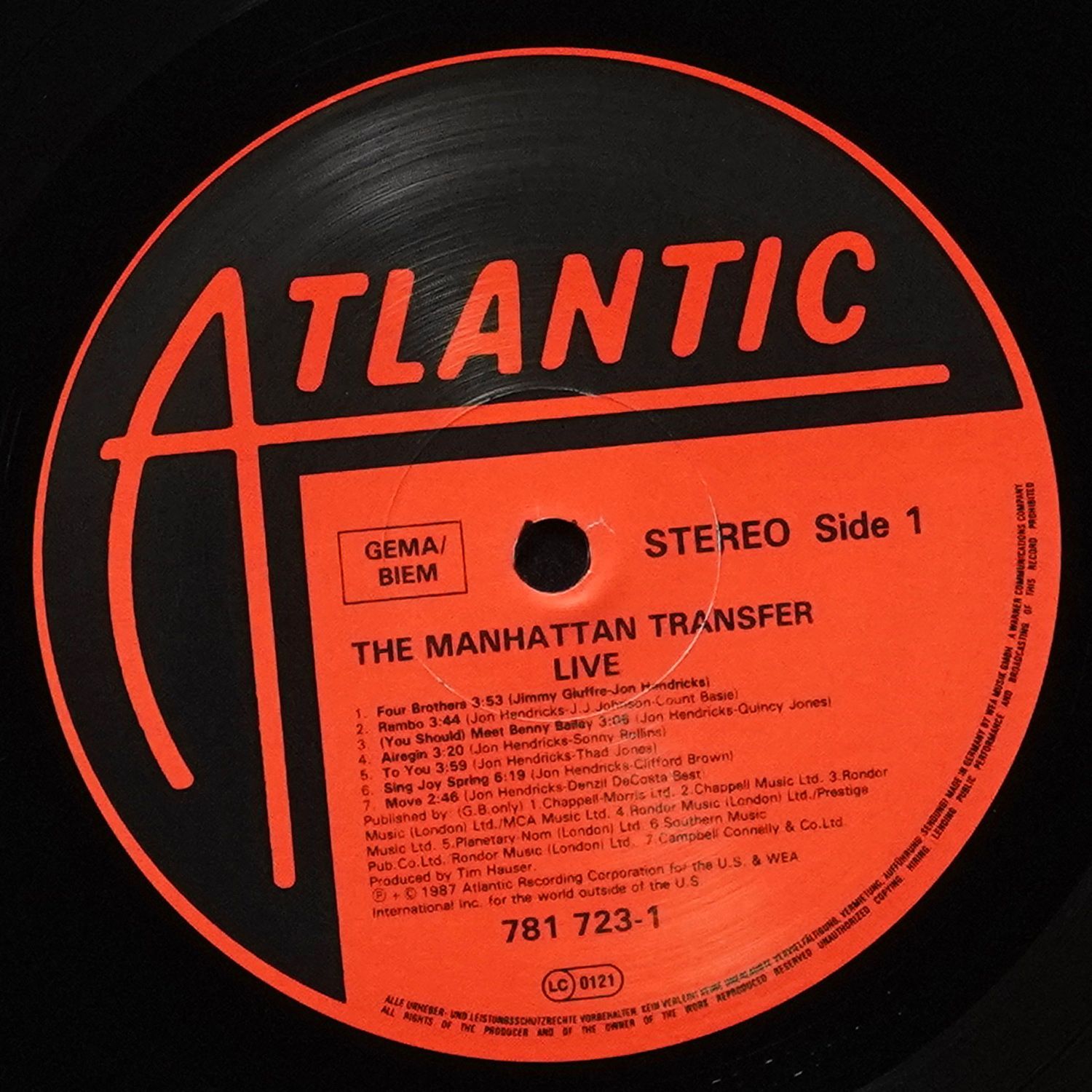 LP Manhattan Transfer — Live фото 2