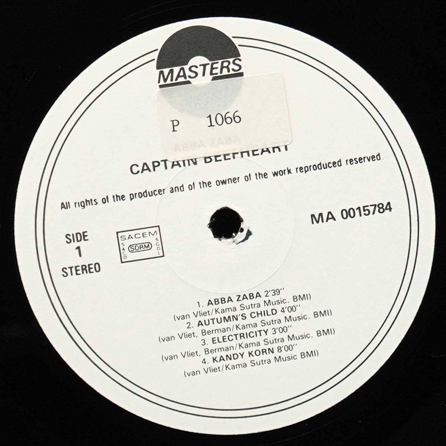 LP Captain Beefheart — Abba Zaba фото 3