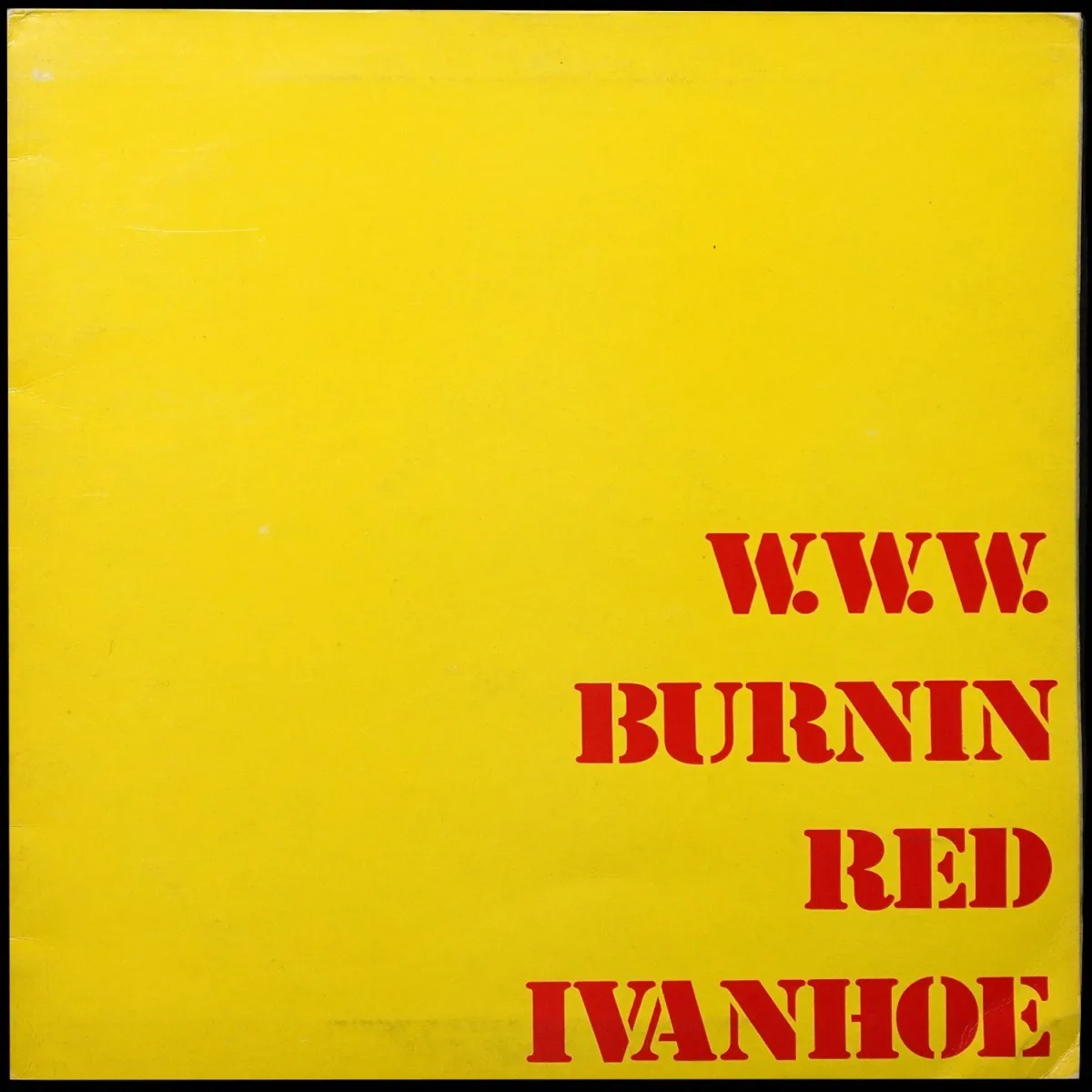 LP Burnin Red Ivanhoe — W.W.W. фото