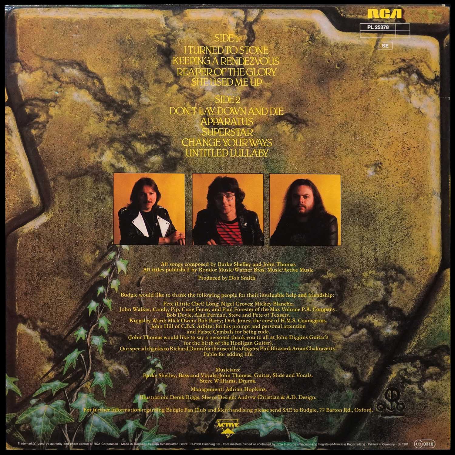 LP Budgie — Nightflight фото 2