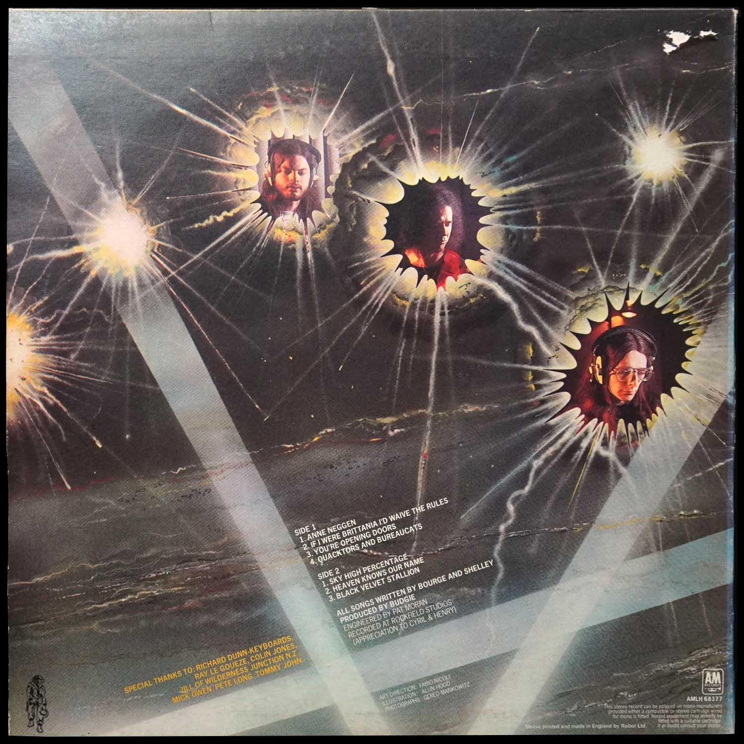 LP Budgie — If I Were Brittania I'd Waive The Rules фото 2