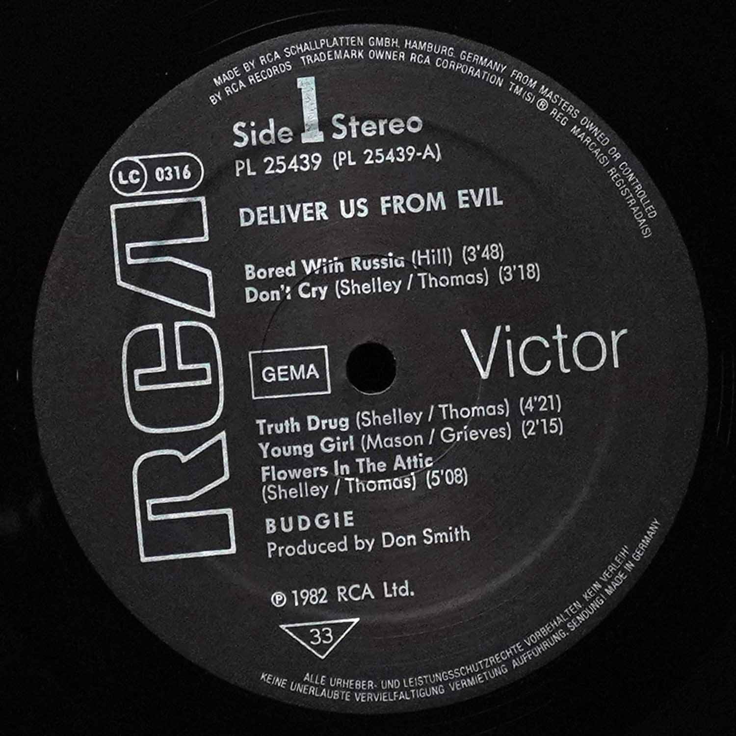 LP Budgie — Deliver Us From Evil фото 3