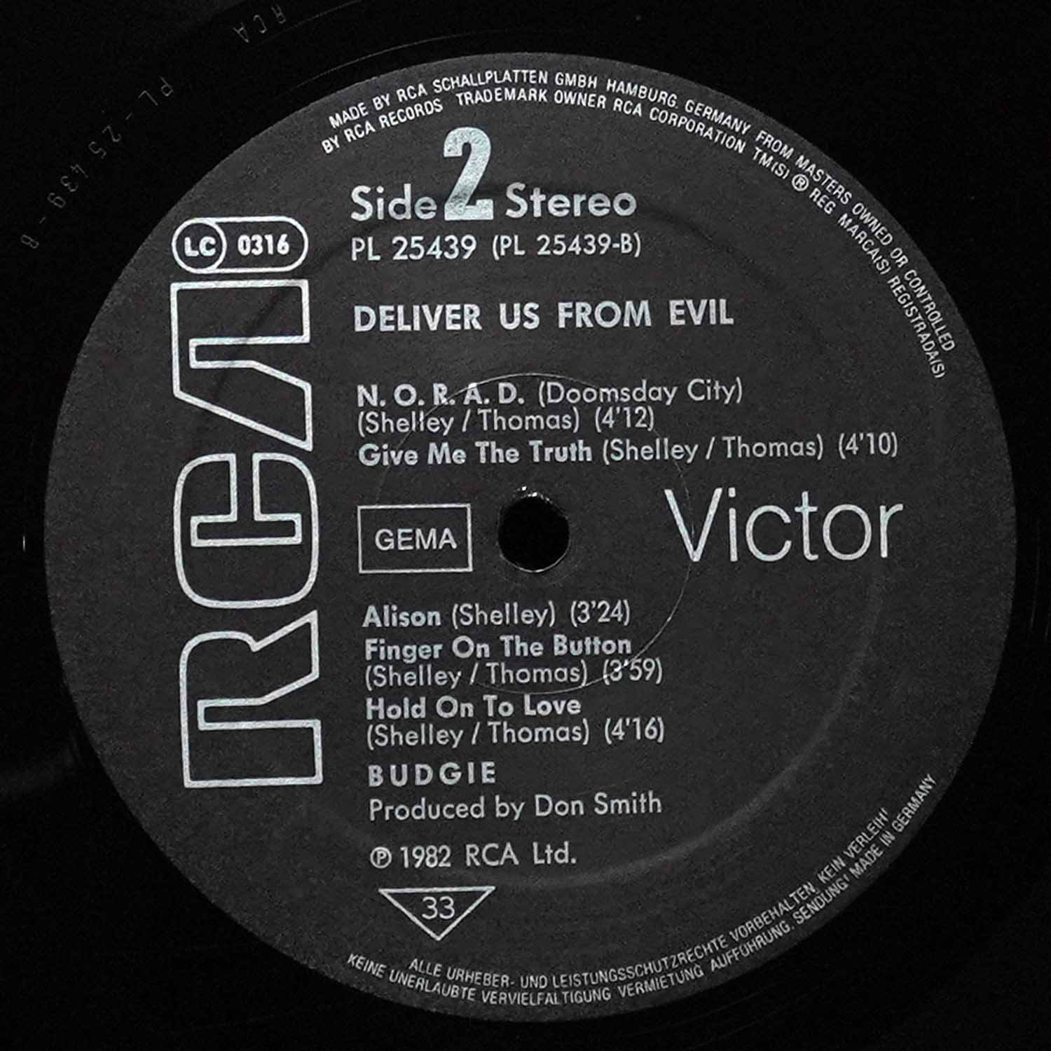 LP Budgie — Deliver Us From Evil фото 4