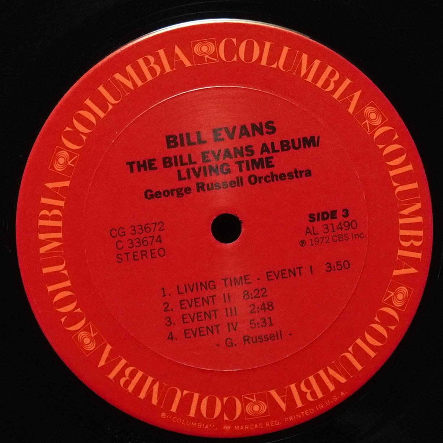 LP Bill Evans — Bill Evans Album / Living Time (2LP) фото 6