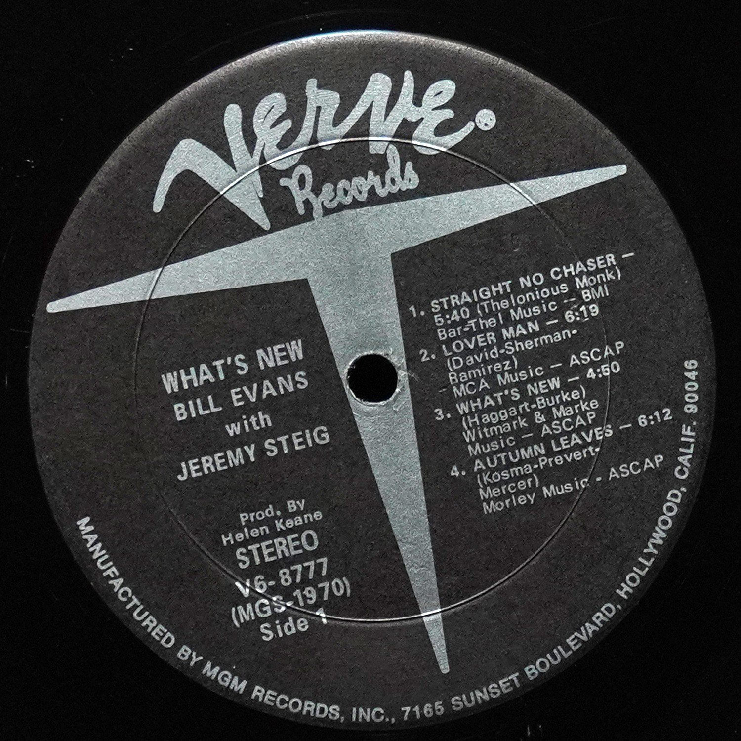 LP Bill Evans — What's New фото 3