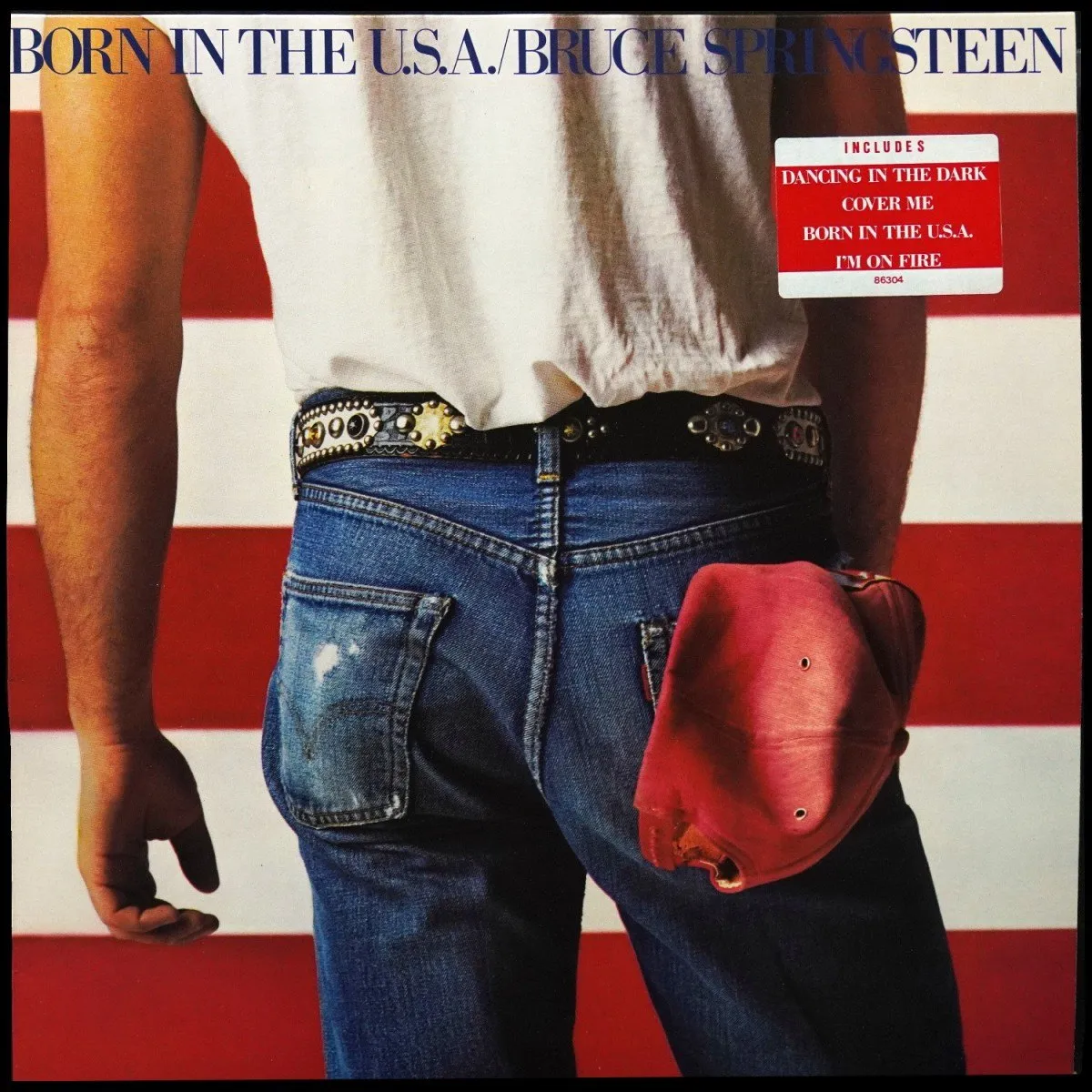 LP Bruce Springsteen — Born In The U.S.A. фото