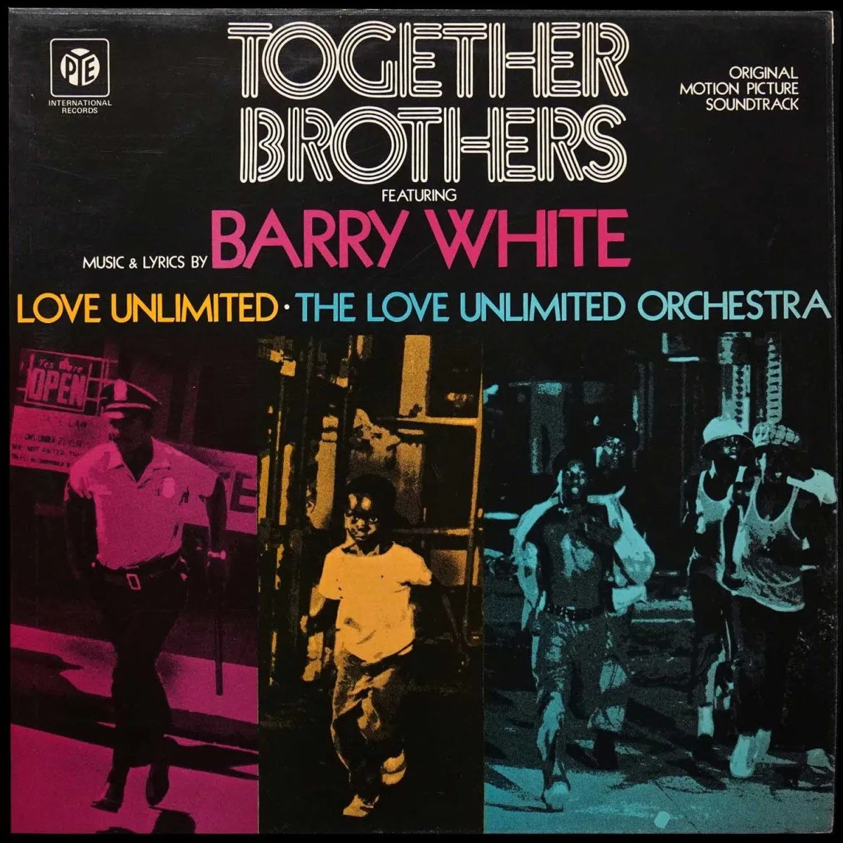 LP Barry White — Together Brothers (Original Motion Picture Soundtrack) фото