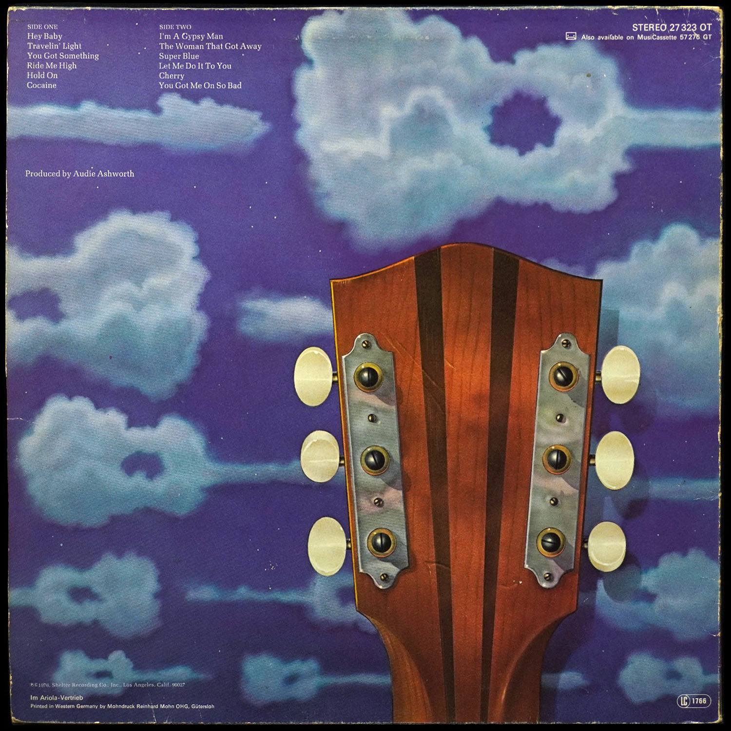 LP J.J. Cale — Troubadour фото 2