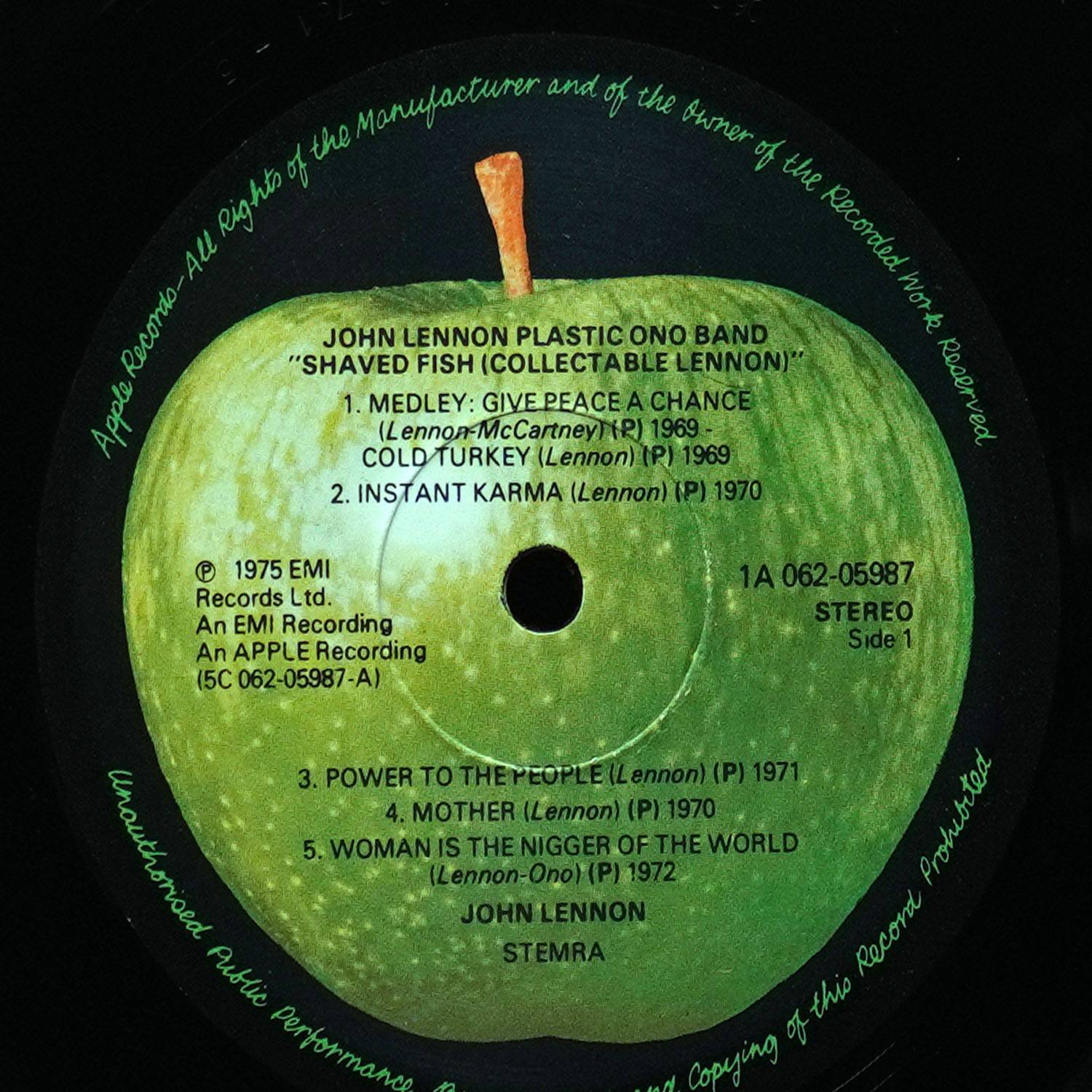 LP John Lennon — Shaved Fish фото 3