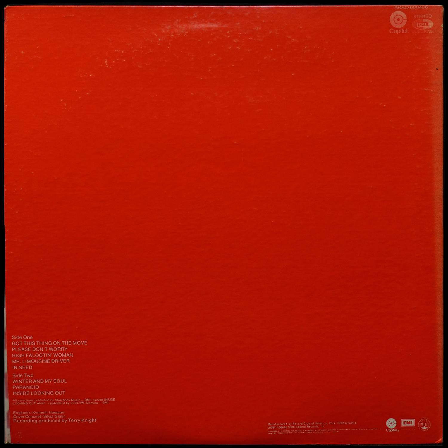 LP Grand Funk Railroad — Grand Funk (клубное издание) фото 2