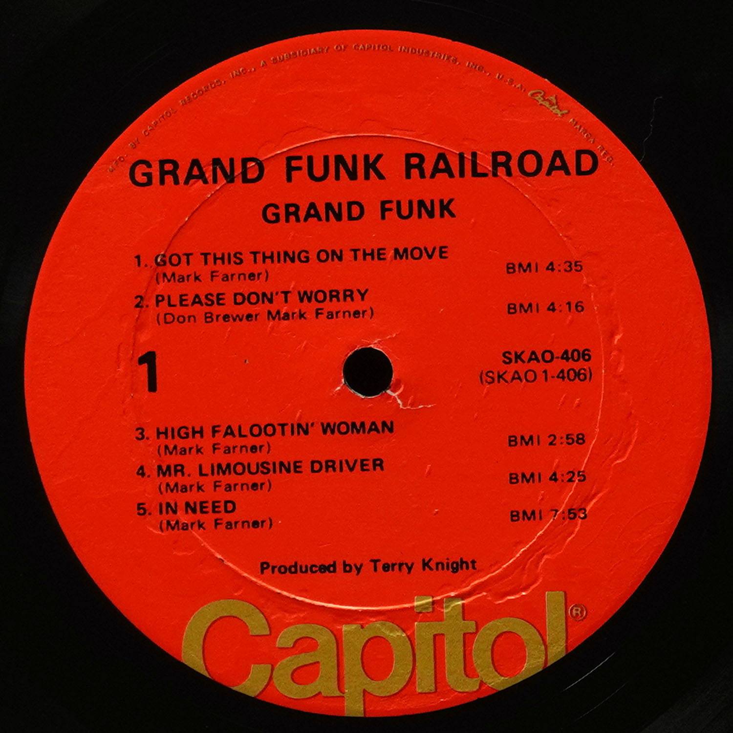 LP Grand Funk Railroad — Grand Funk (клубное издание) фото 3