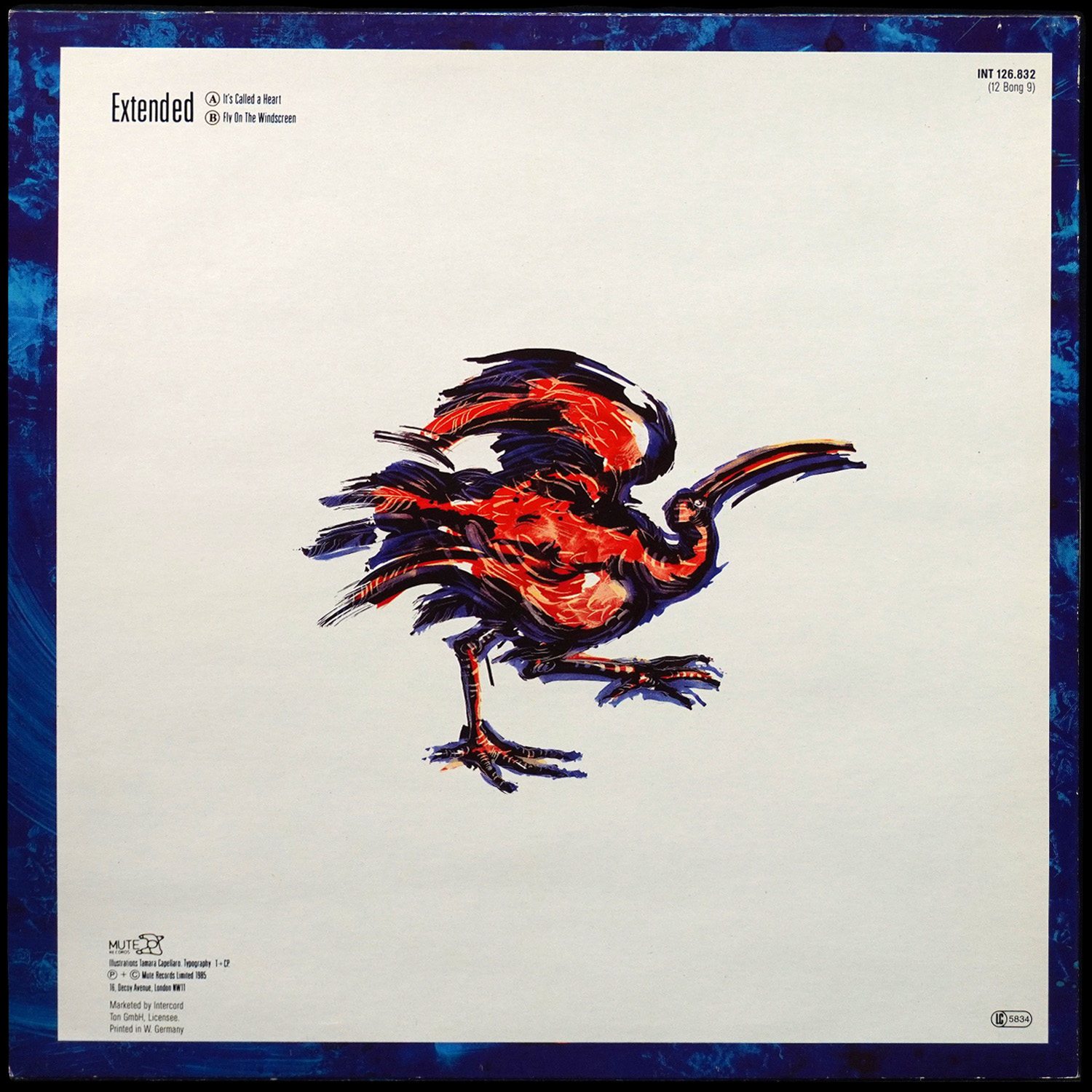 LP Depeche Mode — It's Called A Heart (Extended) (цветной винил, макси сингл) фото 2