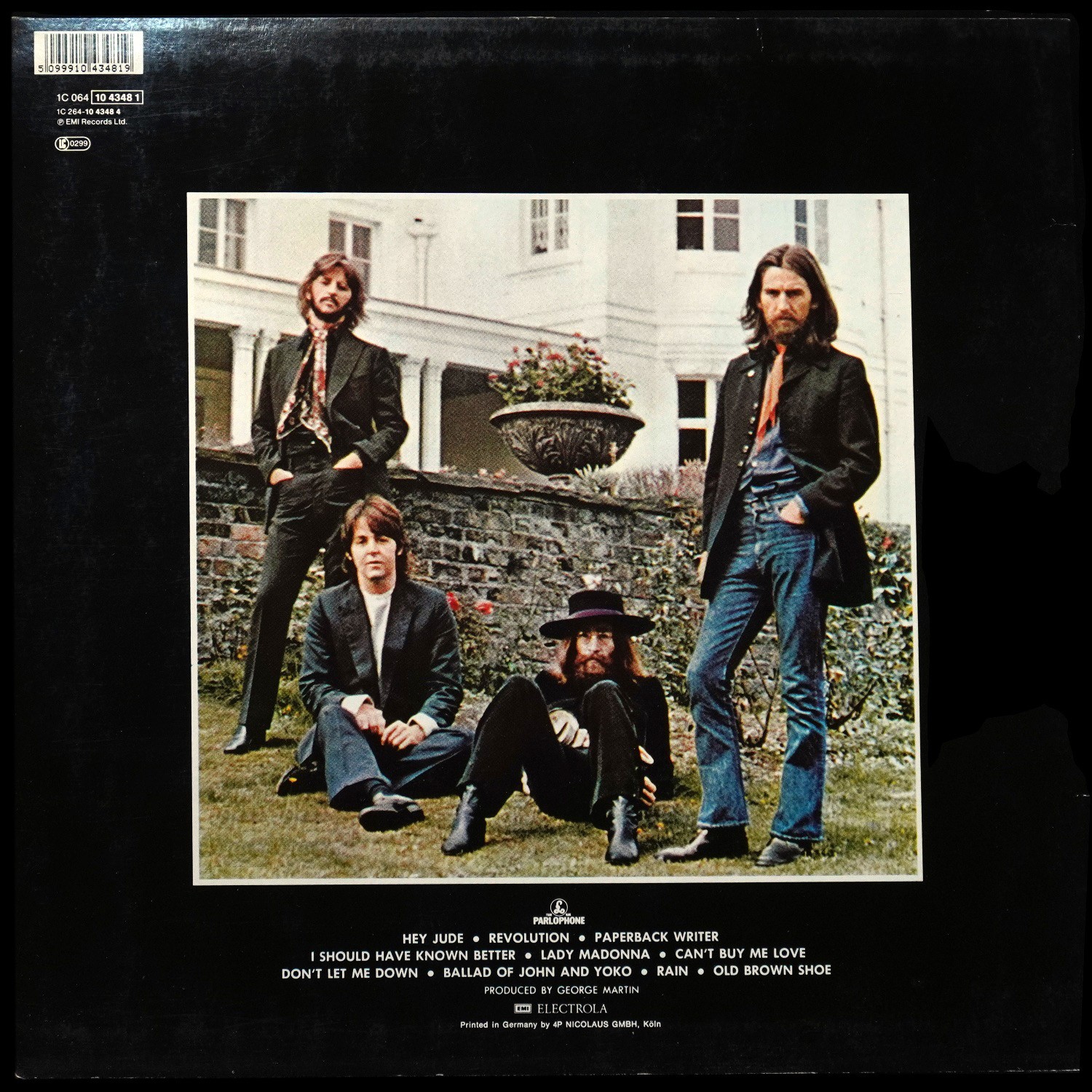 LP Beatles — Hey Jude фото 2