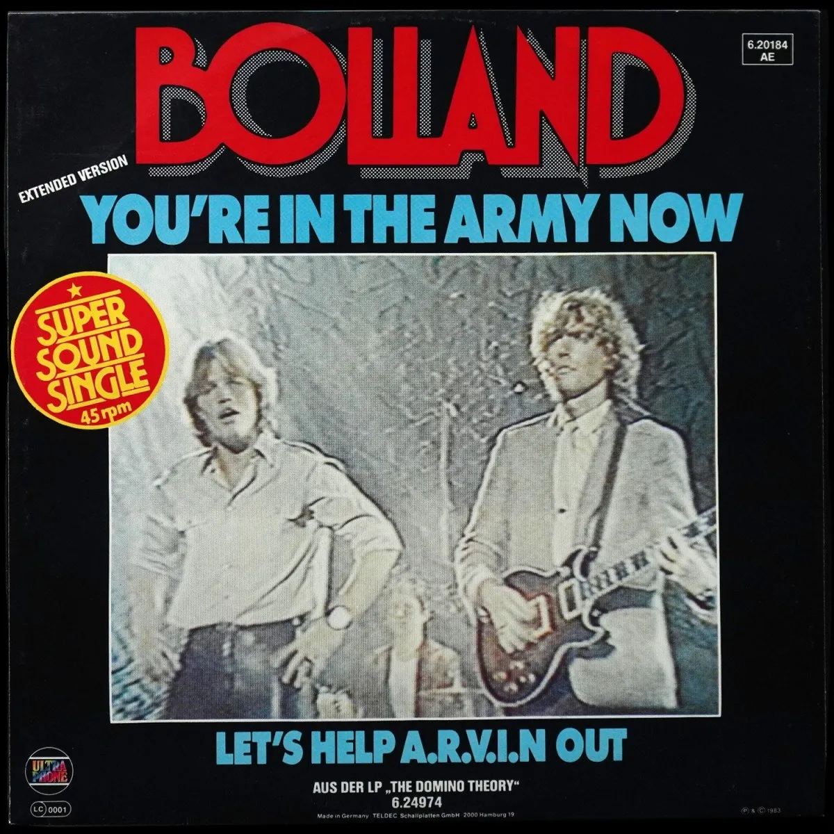 LP Bolland & Bolland — You're In The Army Now (макси сингл) фото