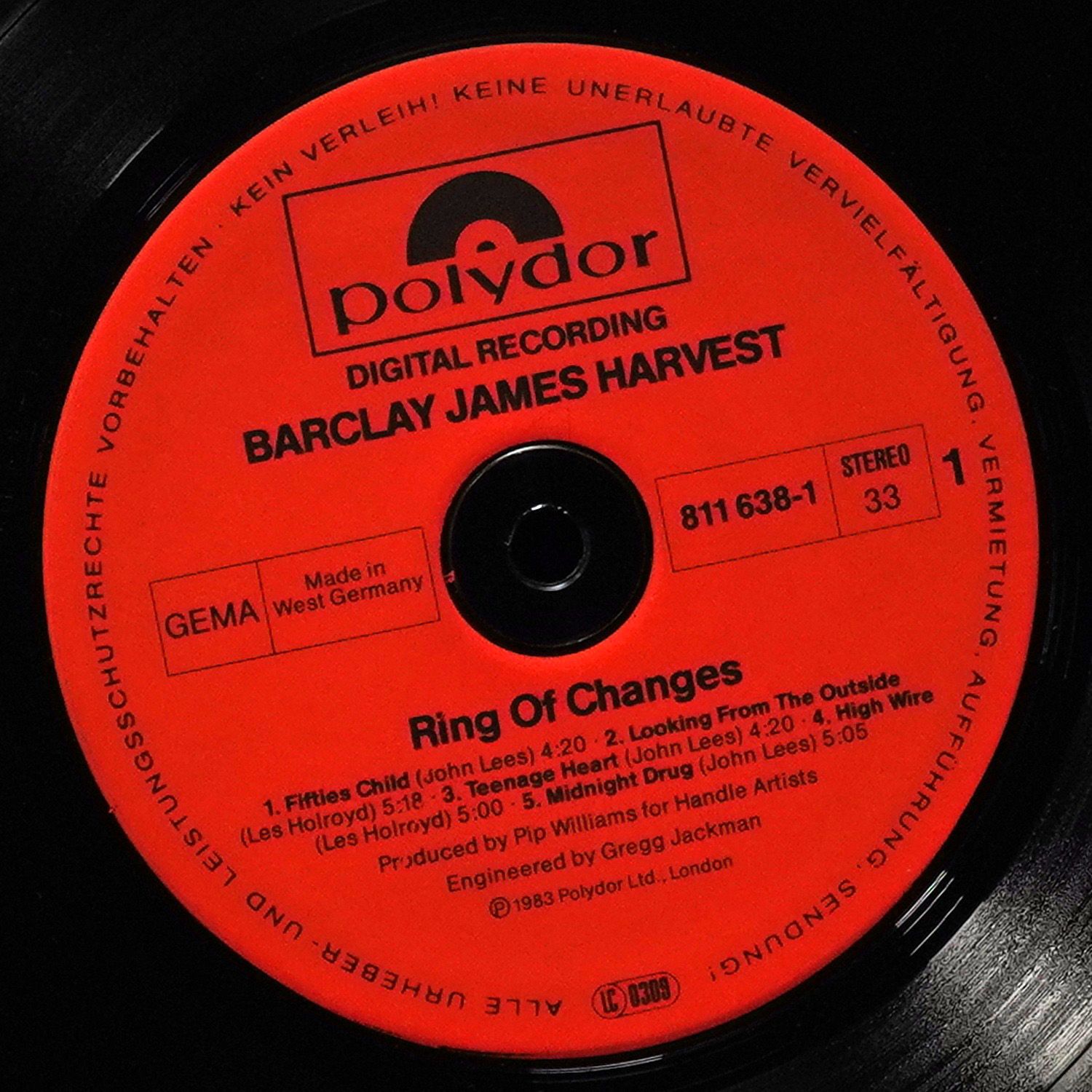LP Barclay James Harvest — Ring Of Changes фото 2