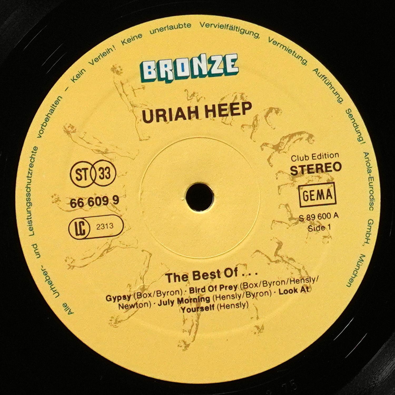 LP Uriah Heep — Best Of... (клубное издание) фото 3