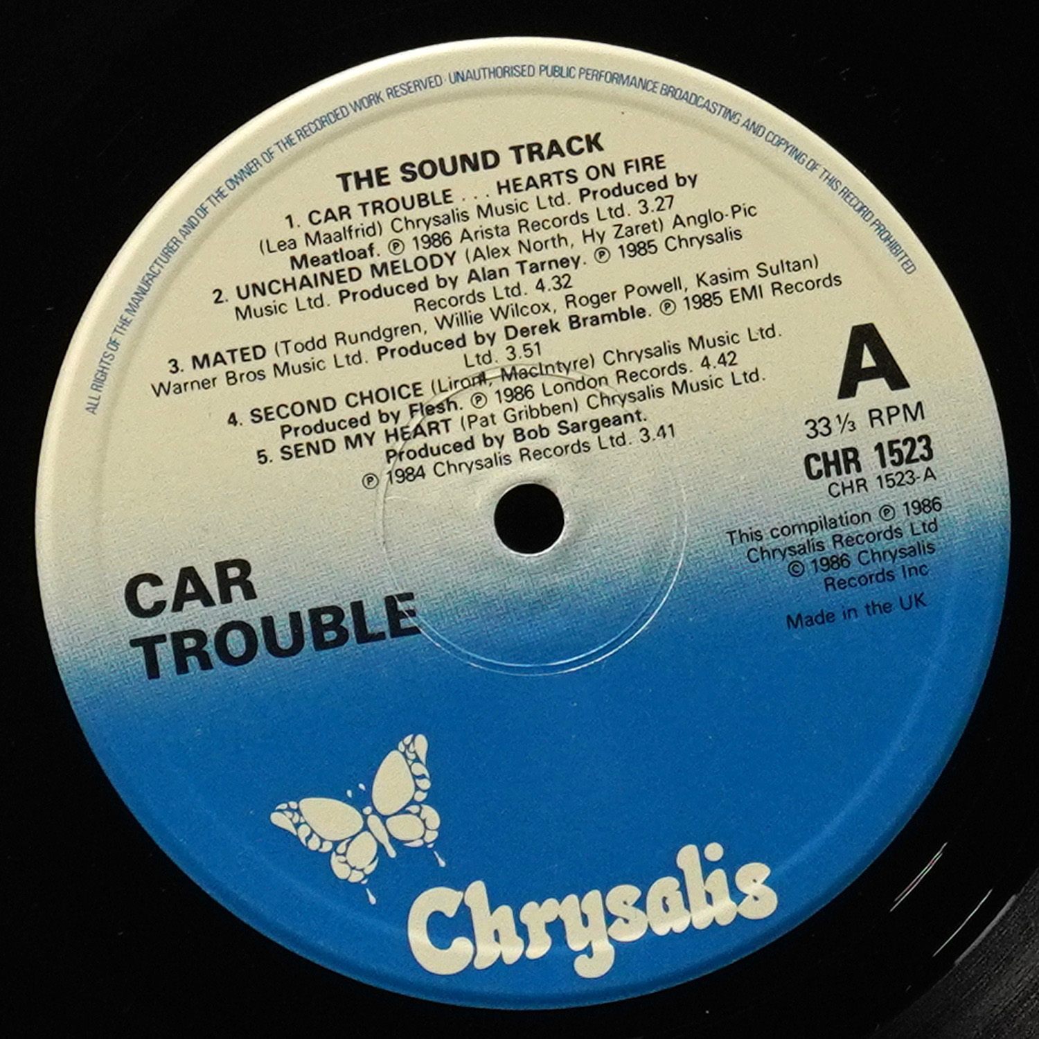 LP V/A — Car Trouble фото 2