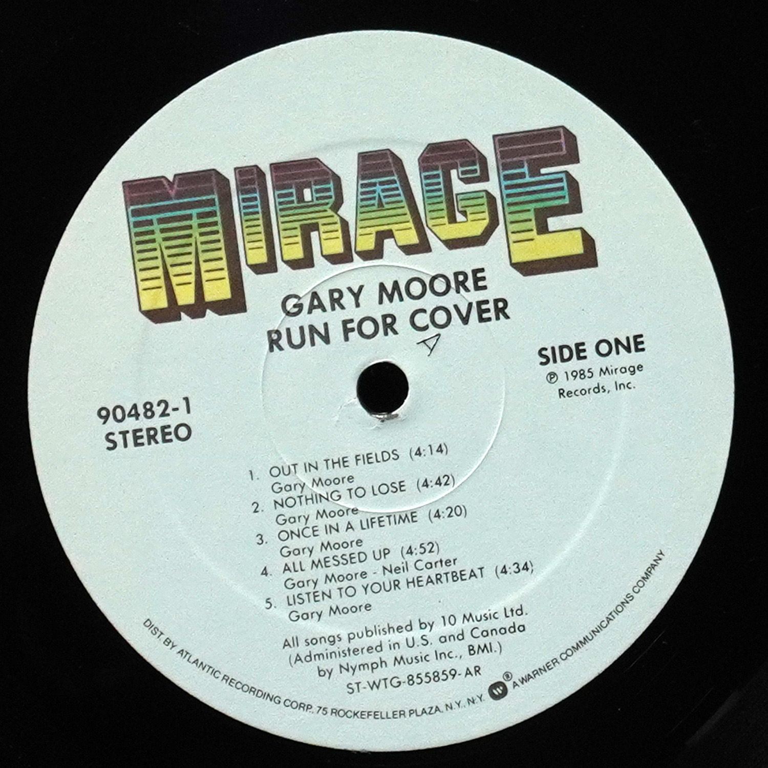 LP Gary Moore — Run For Cover фото 3