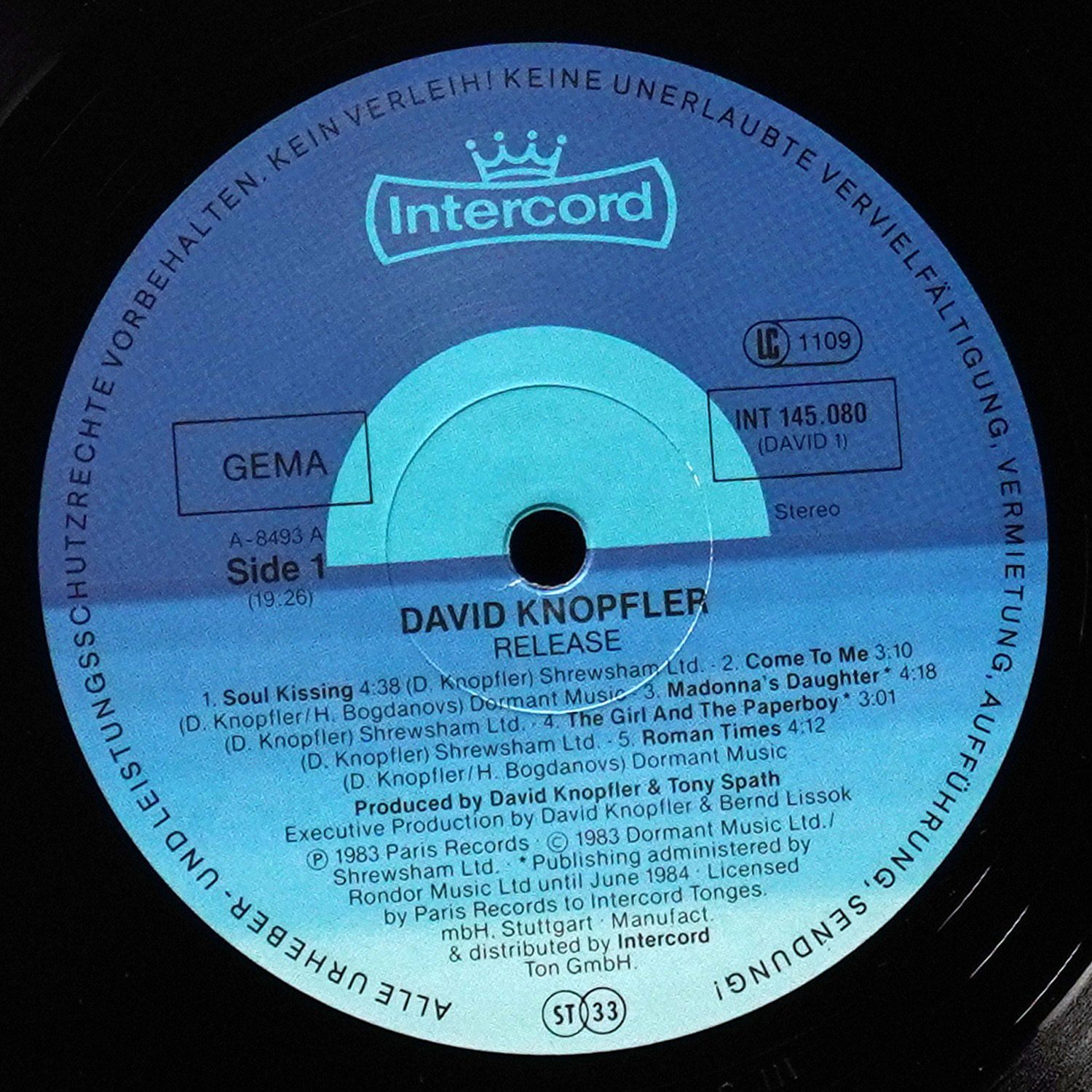 LP David Knopfler — Release фото 3