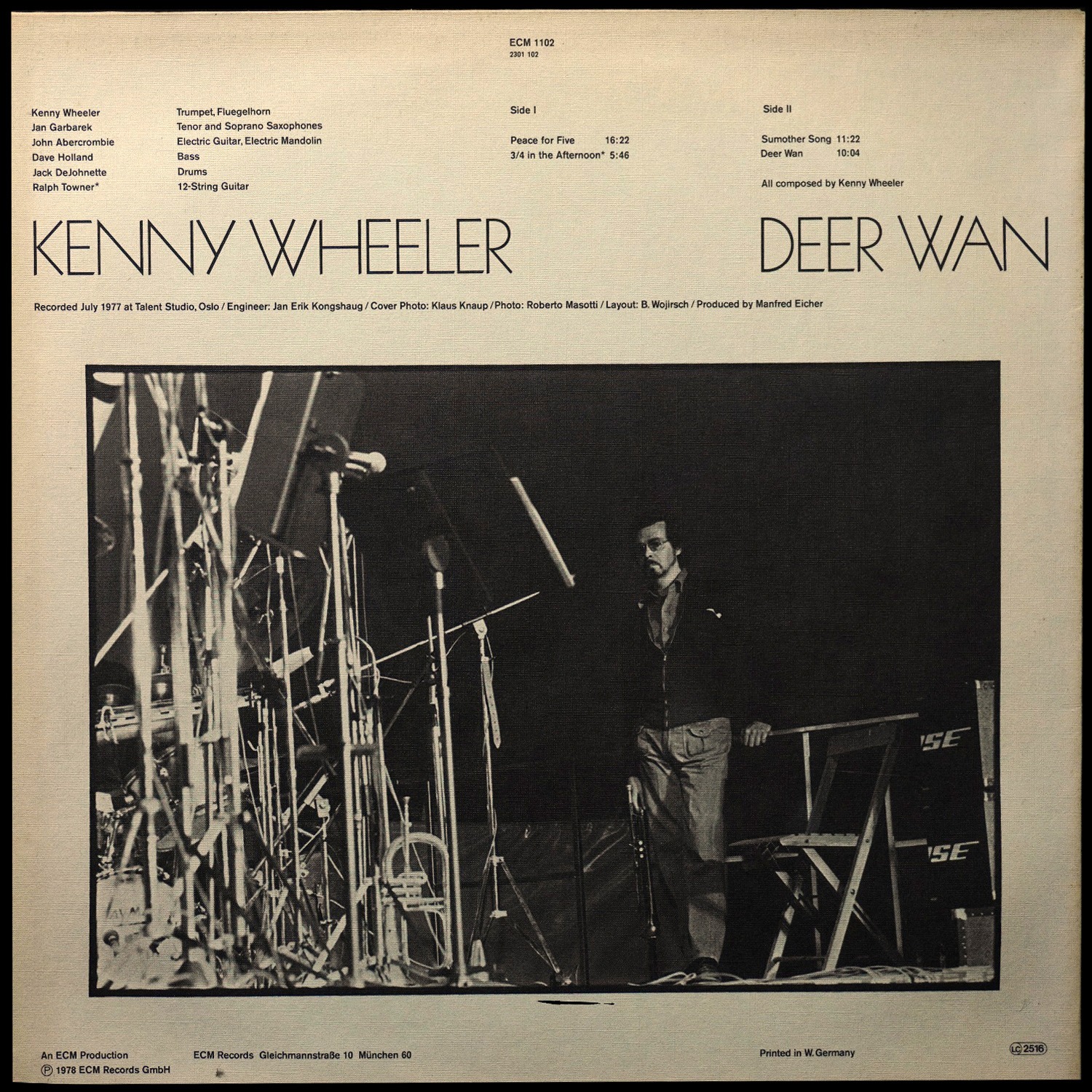 LP Kenny Wheeler — Deer Wan фото 2