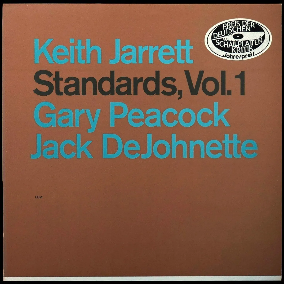 LP Keith Jarrett — Standards, Vol. 1 фото
