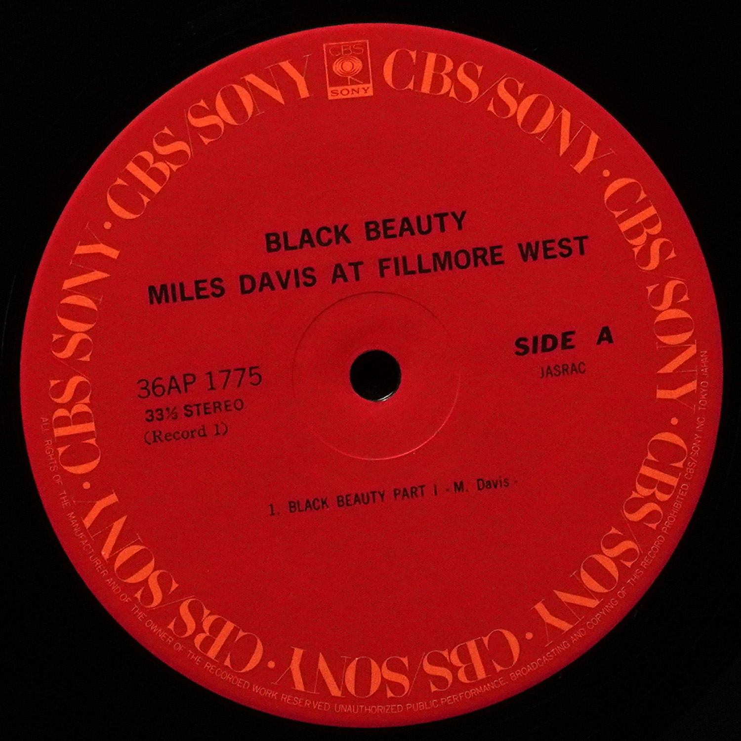LP Miles Davis — Black Beauty / Miles Davis At Fillmore West (2LP) фото 4