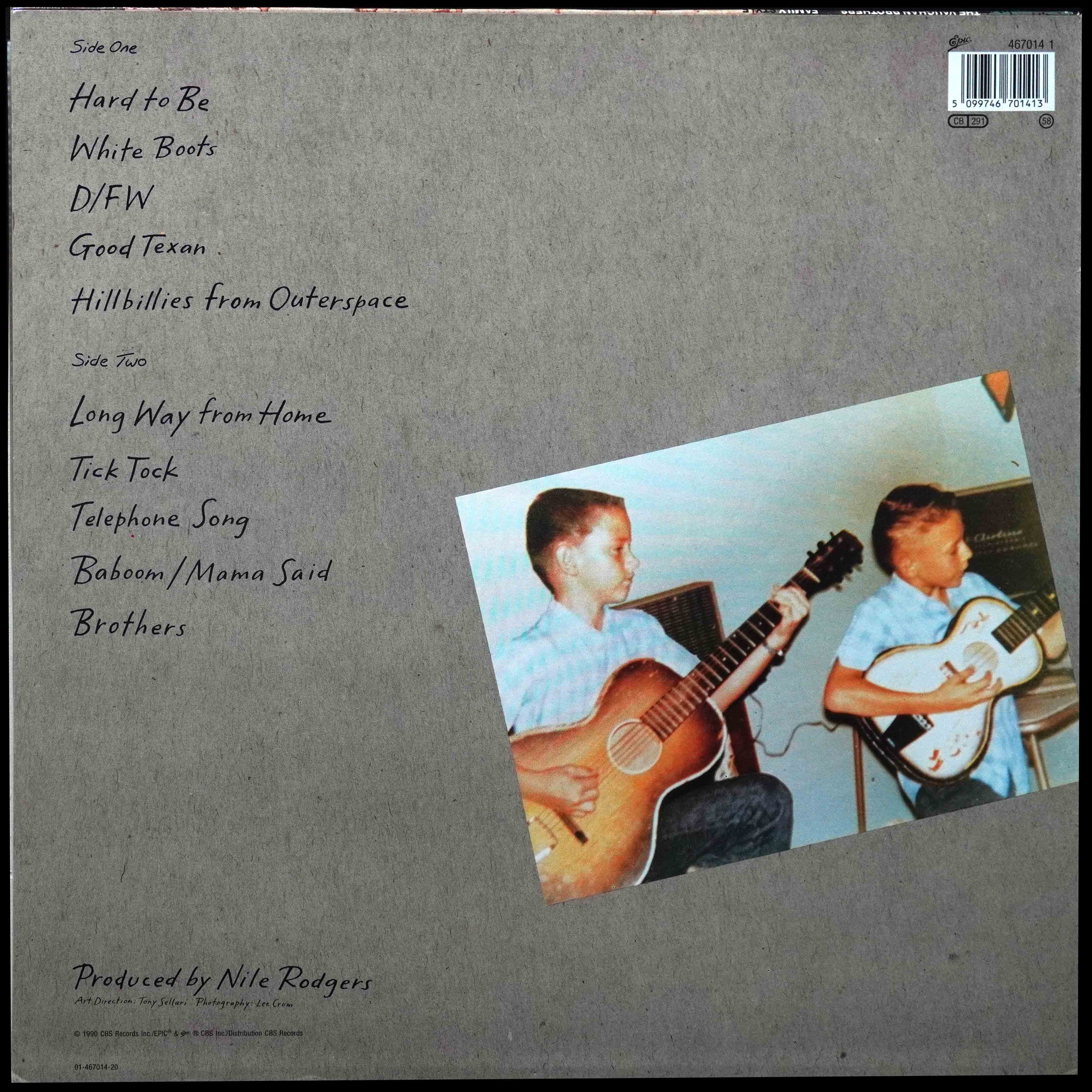 LP Vaughan Brothers — Family Style фото 2
