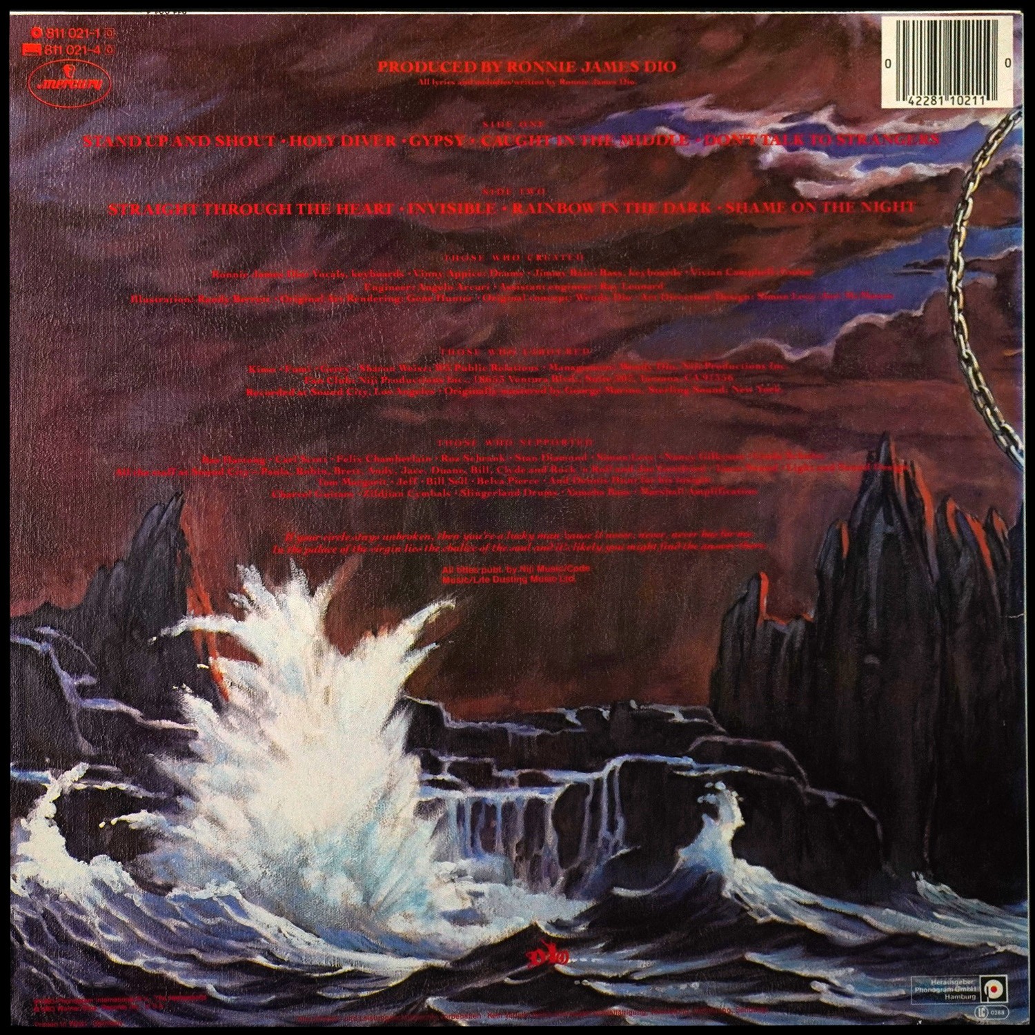 LP Dio — Holy Diver фото 2