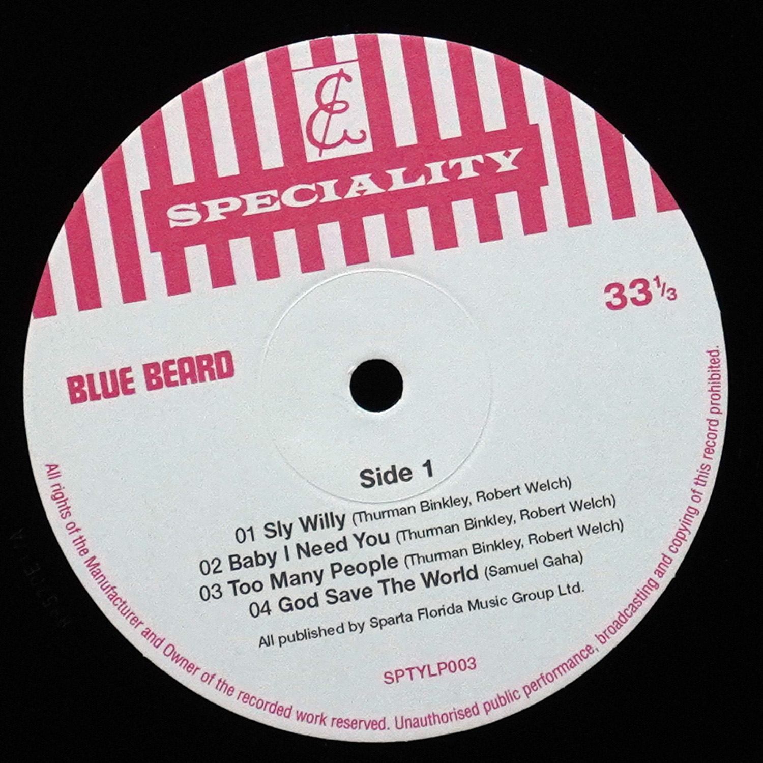 LP Blue Beard — Blue Beard фото 3