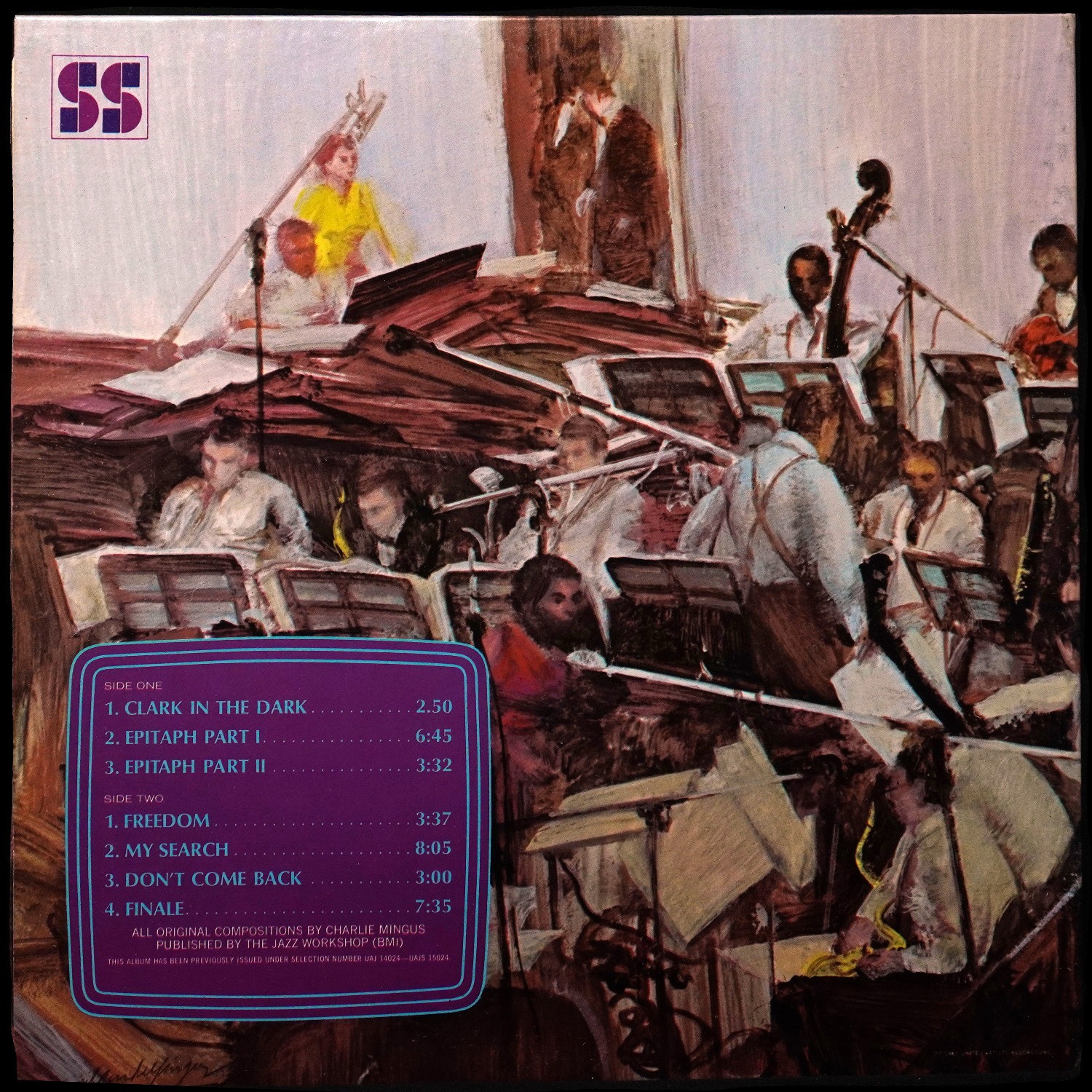 LP Charles Mingus — Town Hall Concert фото 2