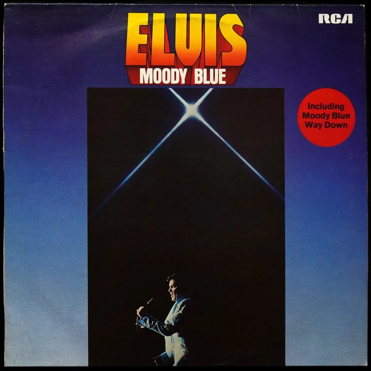 LP Elvis Presley — Moody Blue фото