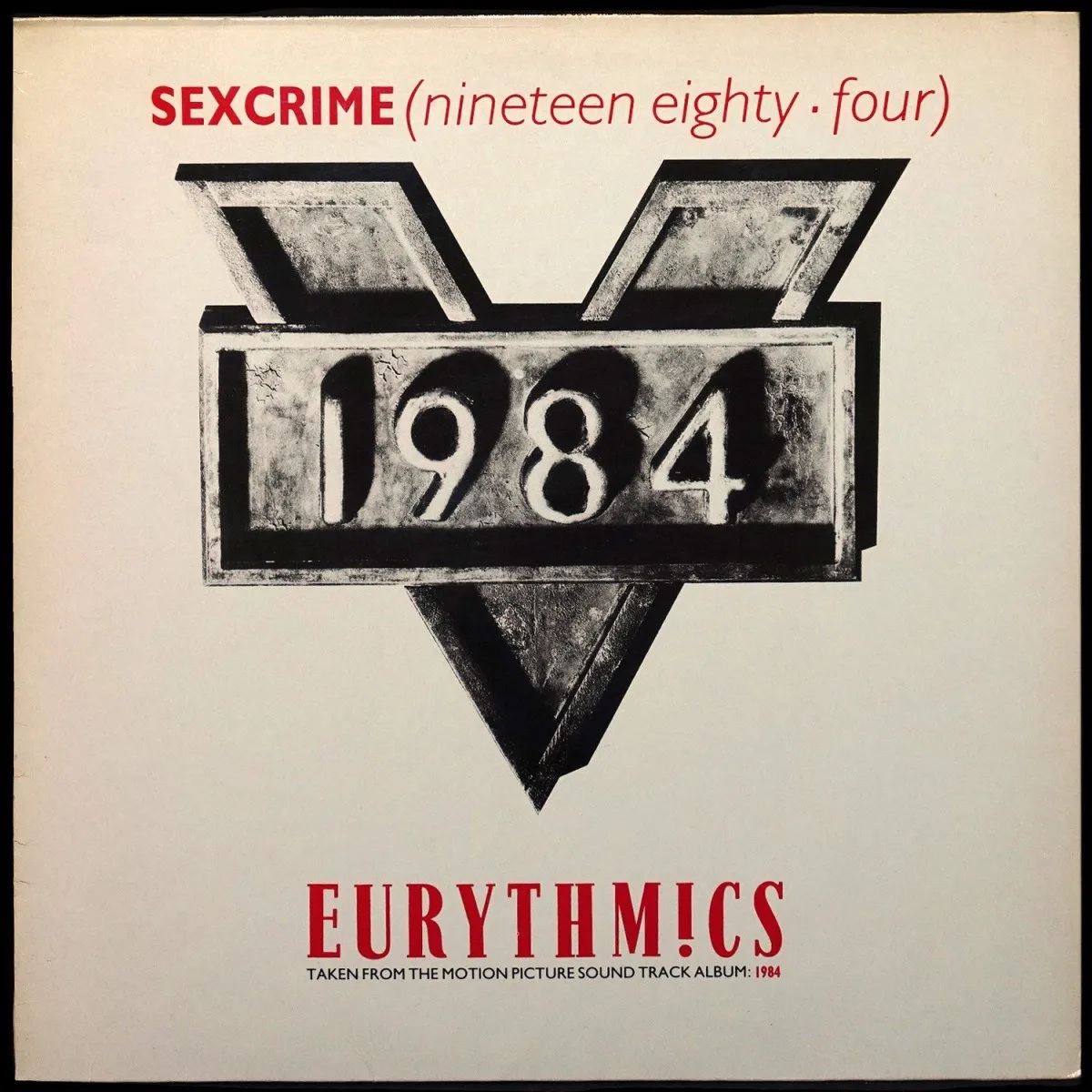 LP Eurythmics — Sexcrime (Nineteen Eighty · Four) (сингл) фото