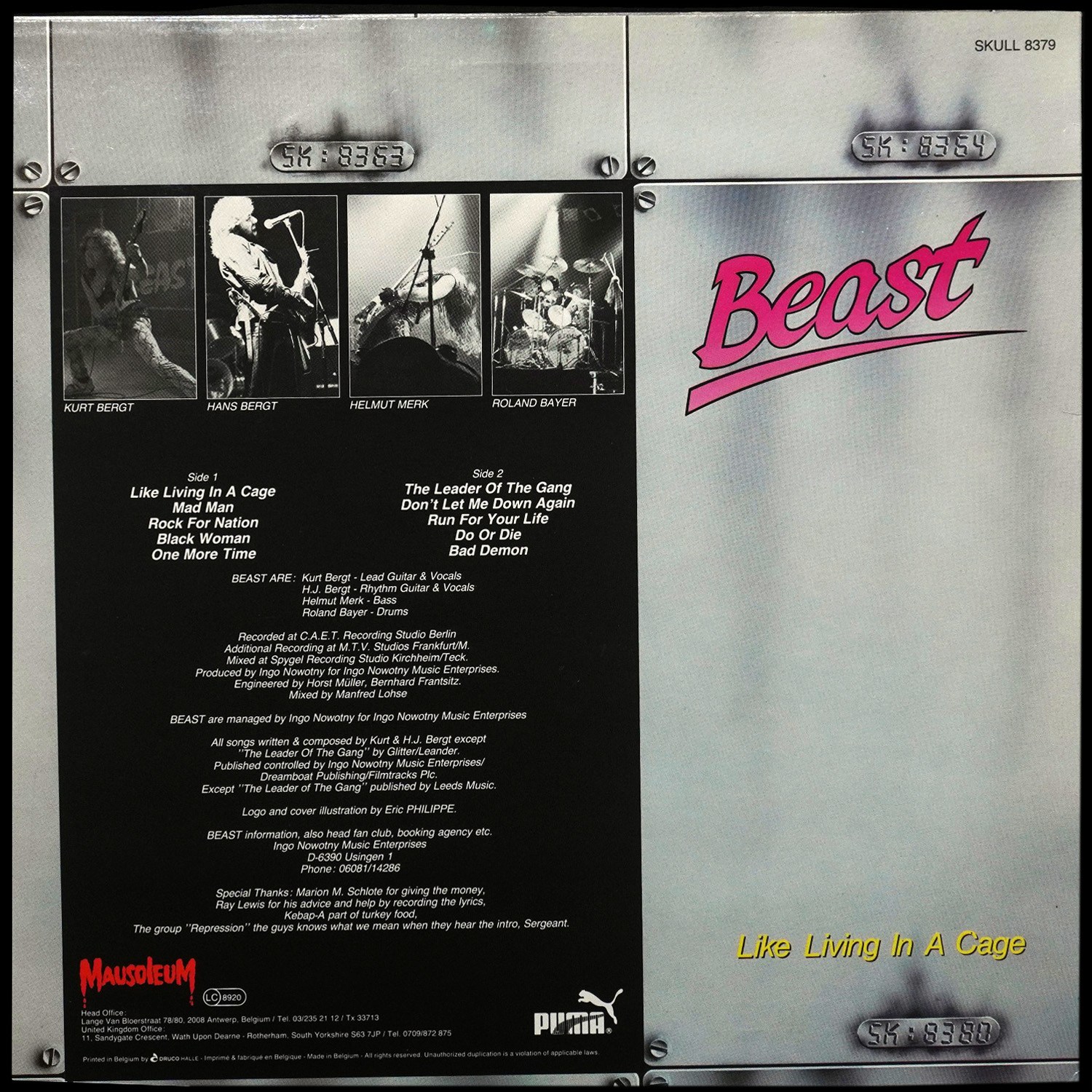 LP Beast — Like Living In A Cage фото 2