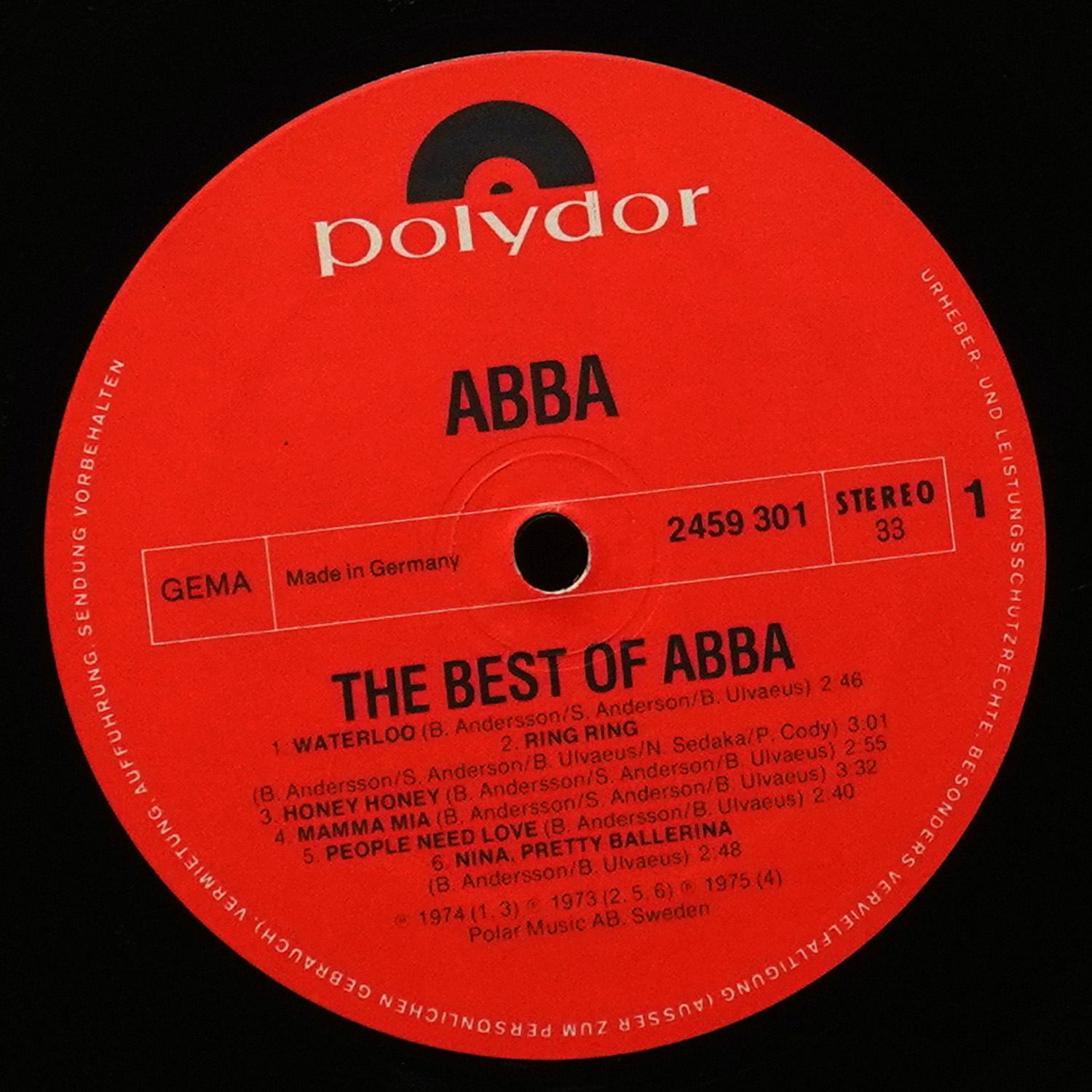 LP Abba — Best Of Abba фото 3