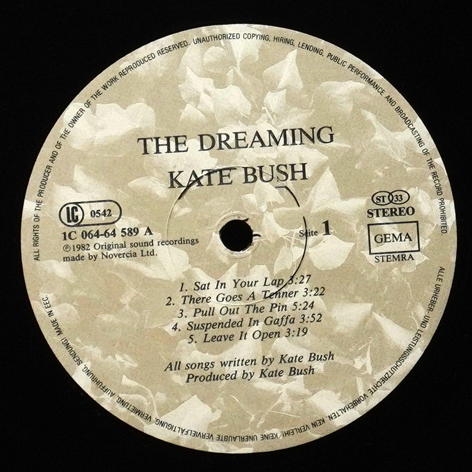 LP Kate Bush — Dreaming фото 3
